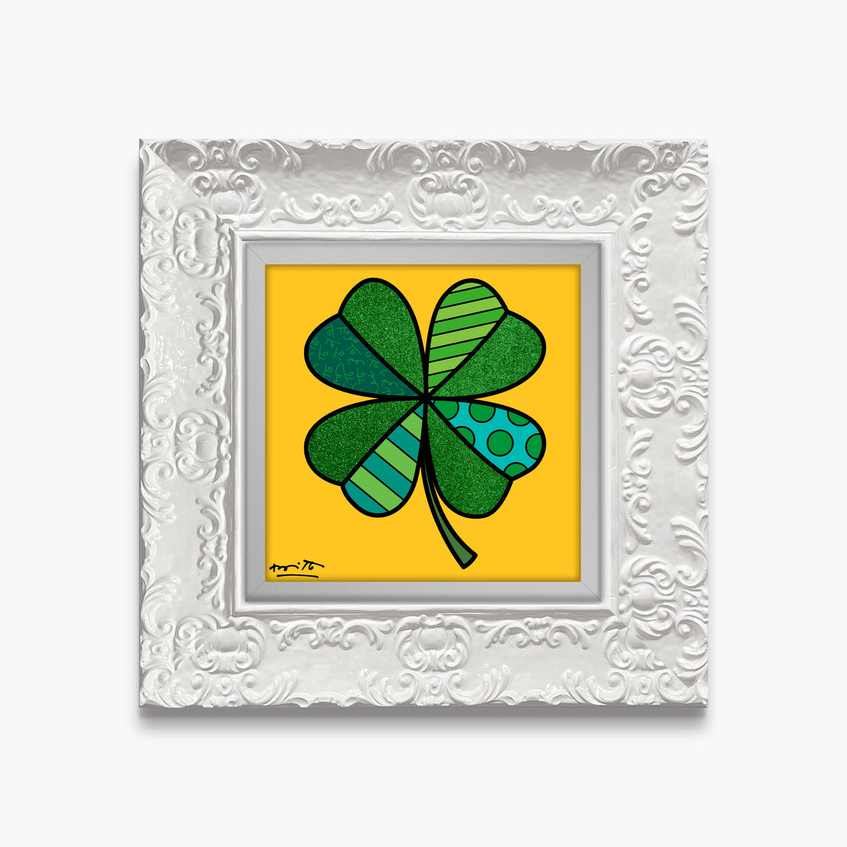 lucky you limited edition print  artistic colorful design collectible