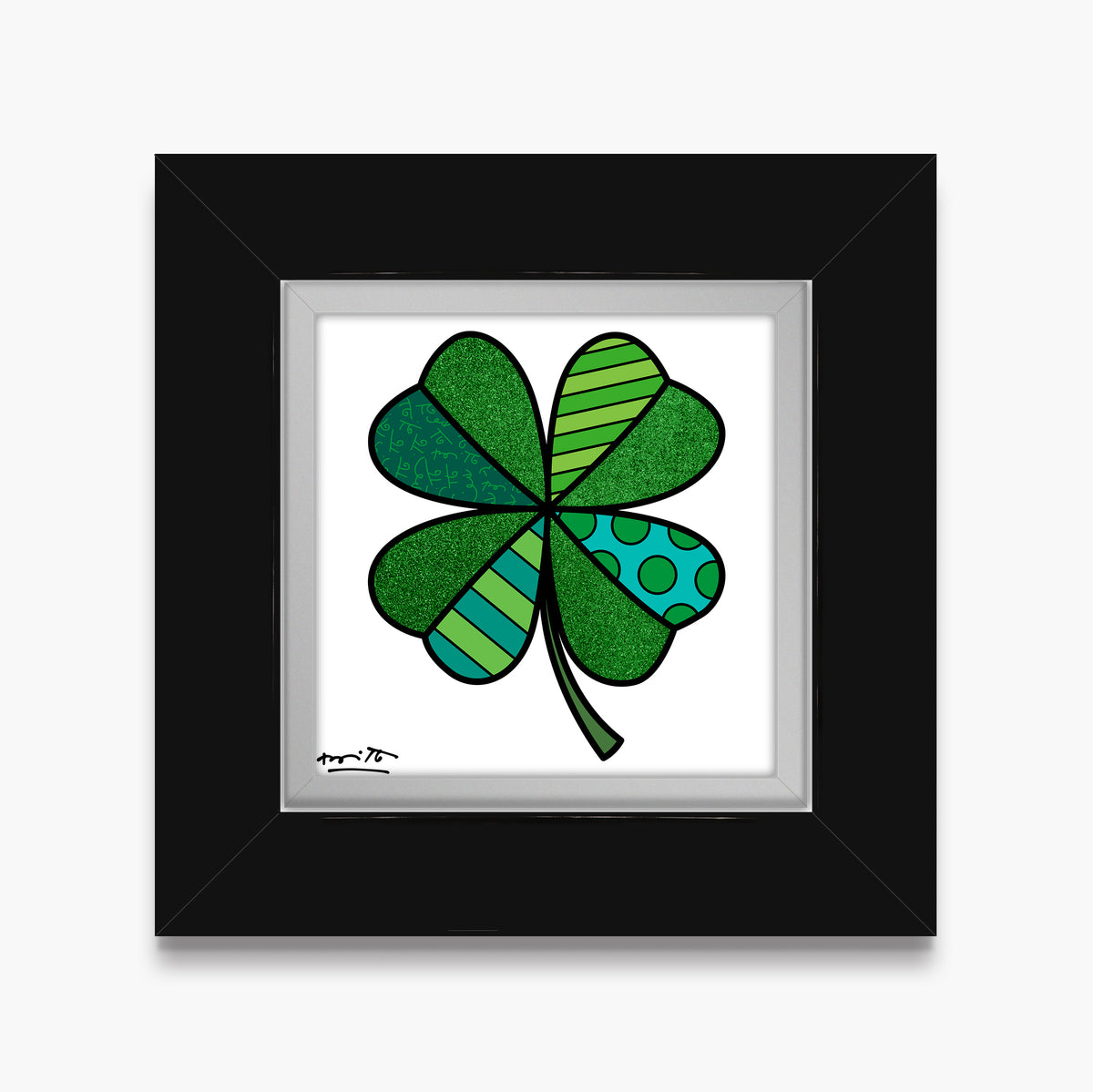 lucky me limited edition print  artistic colorful design collectible
