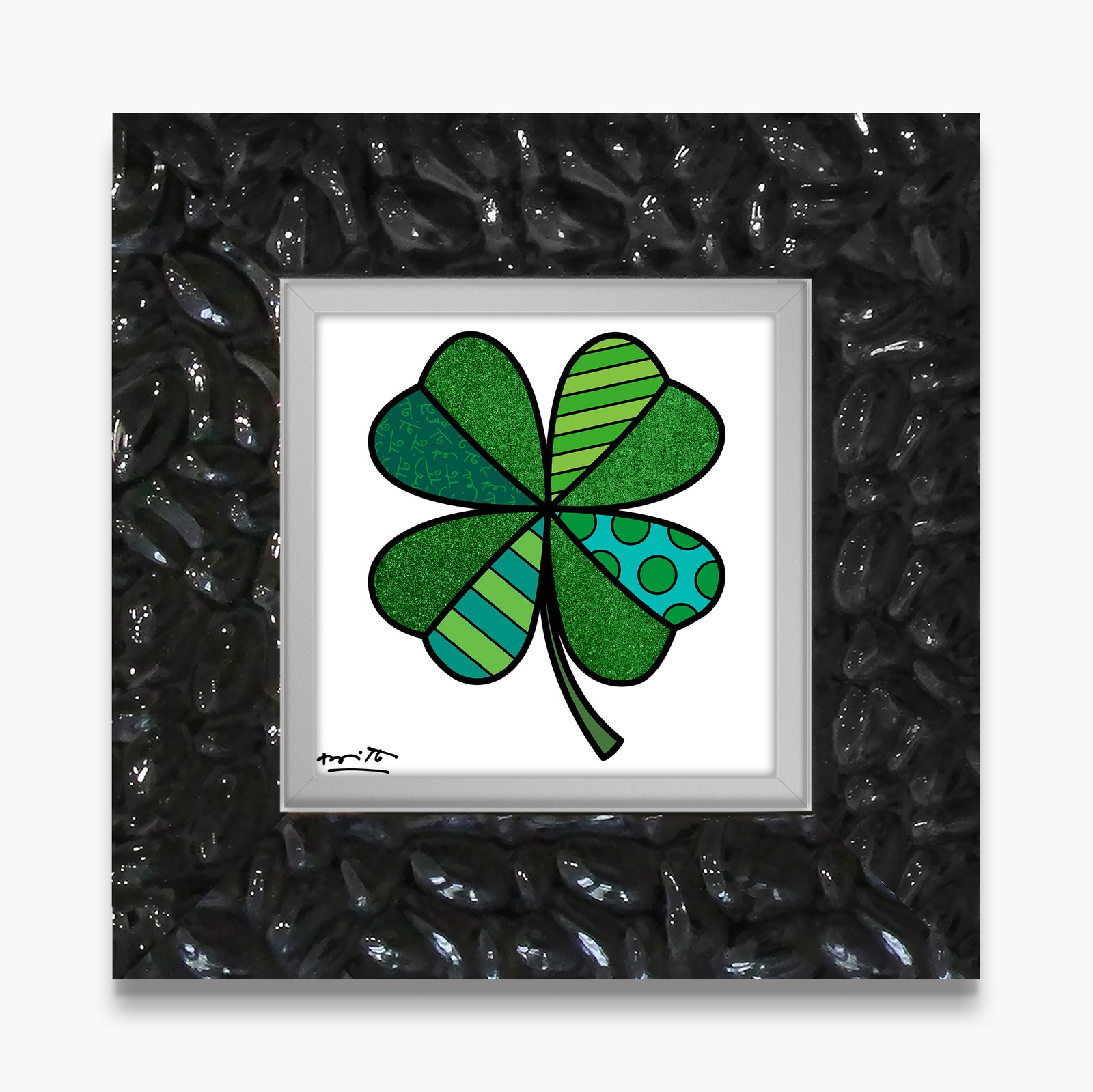 lucky me limited edition print  artistic colorful design collectible