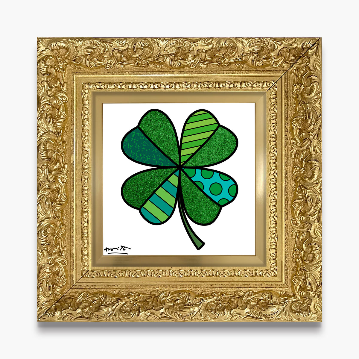 lucky me limited edition print  artistic colorful design collectible