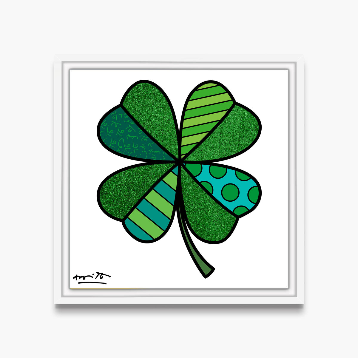 lucky me limited edition print  colorful decorative collectible gift idea