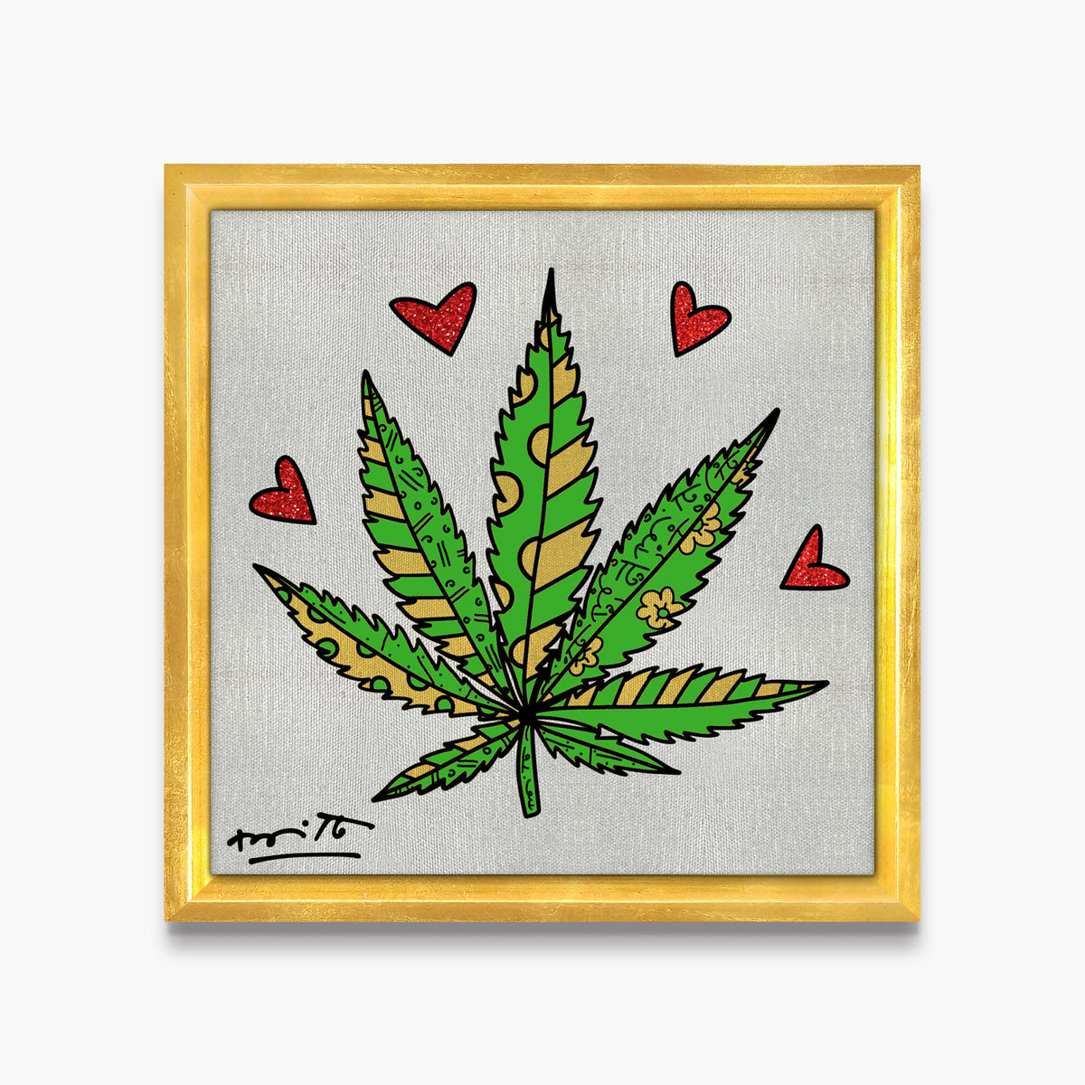medicinal silver limited edition print  artistic colorful design collectible