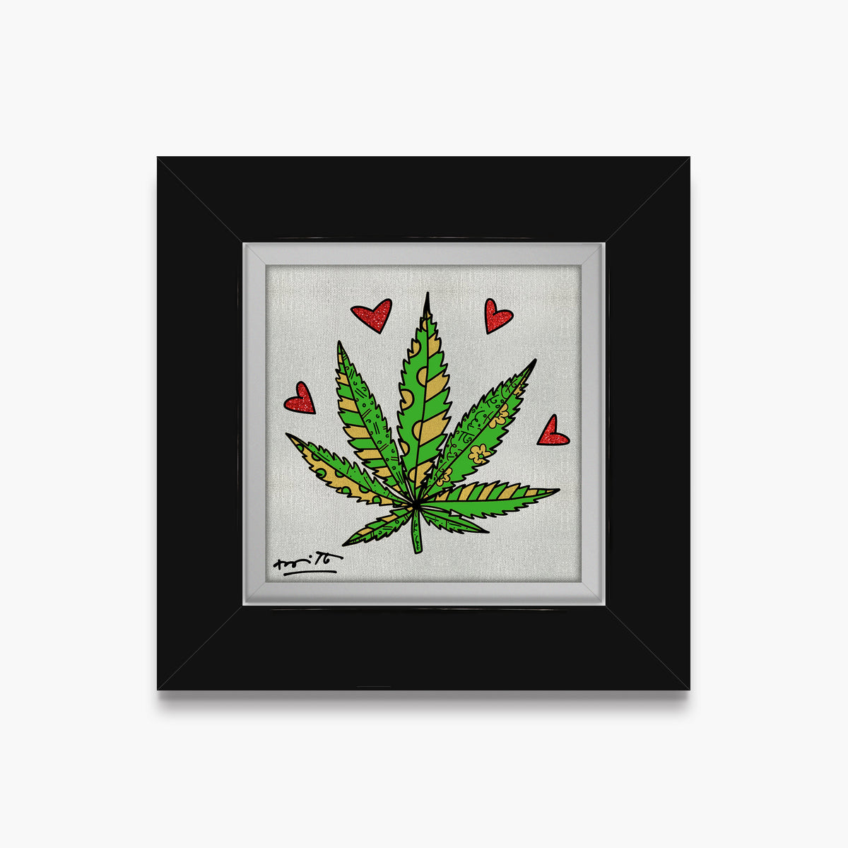 medicinal silver limited edition print  artistic colorful design collectible