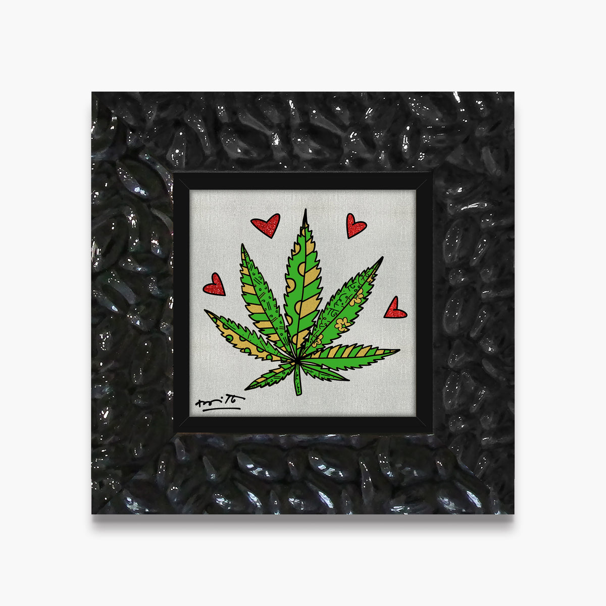 modern pop art medicinal silver limited edition print  vibrant home decor