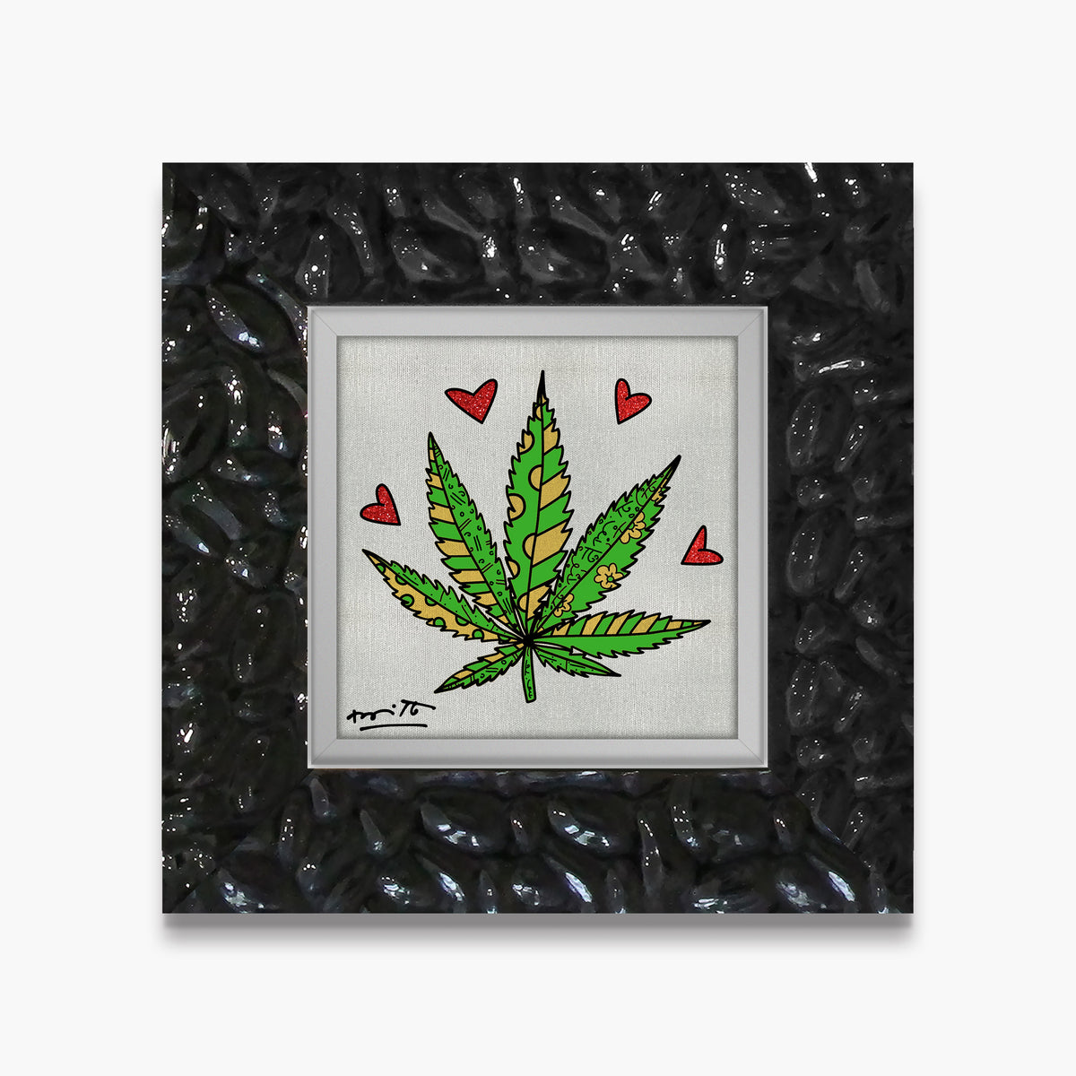 medicinal silver limited edition print  artistic colorful design collectible