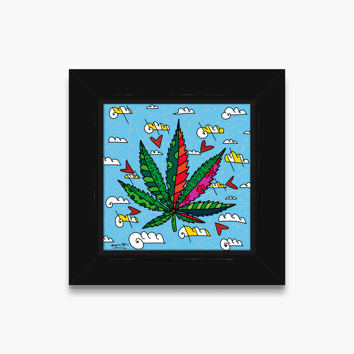 in the clouds limited edition  artistic colorful design collectible