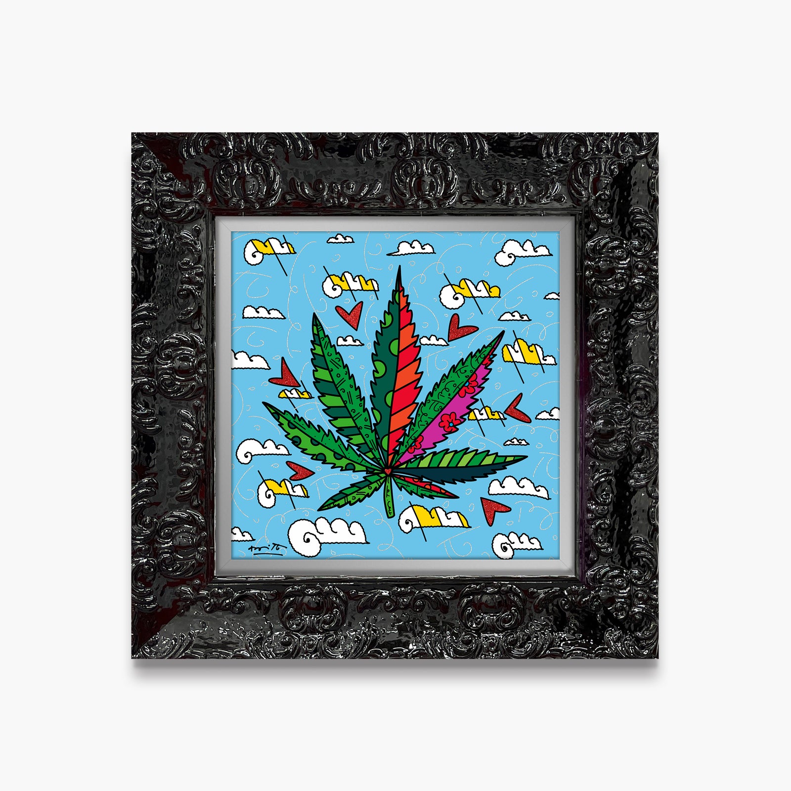 in the clouds limited edition  artistic colorful design collectible