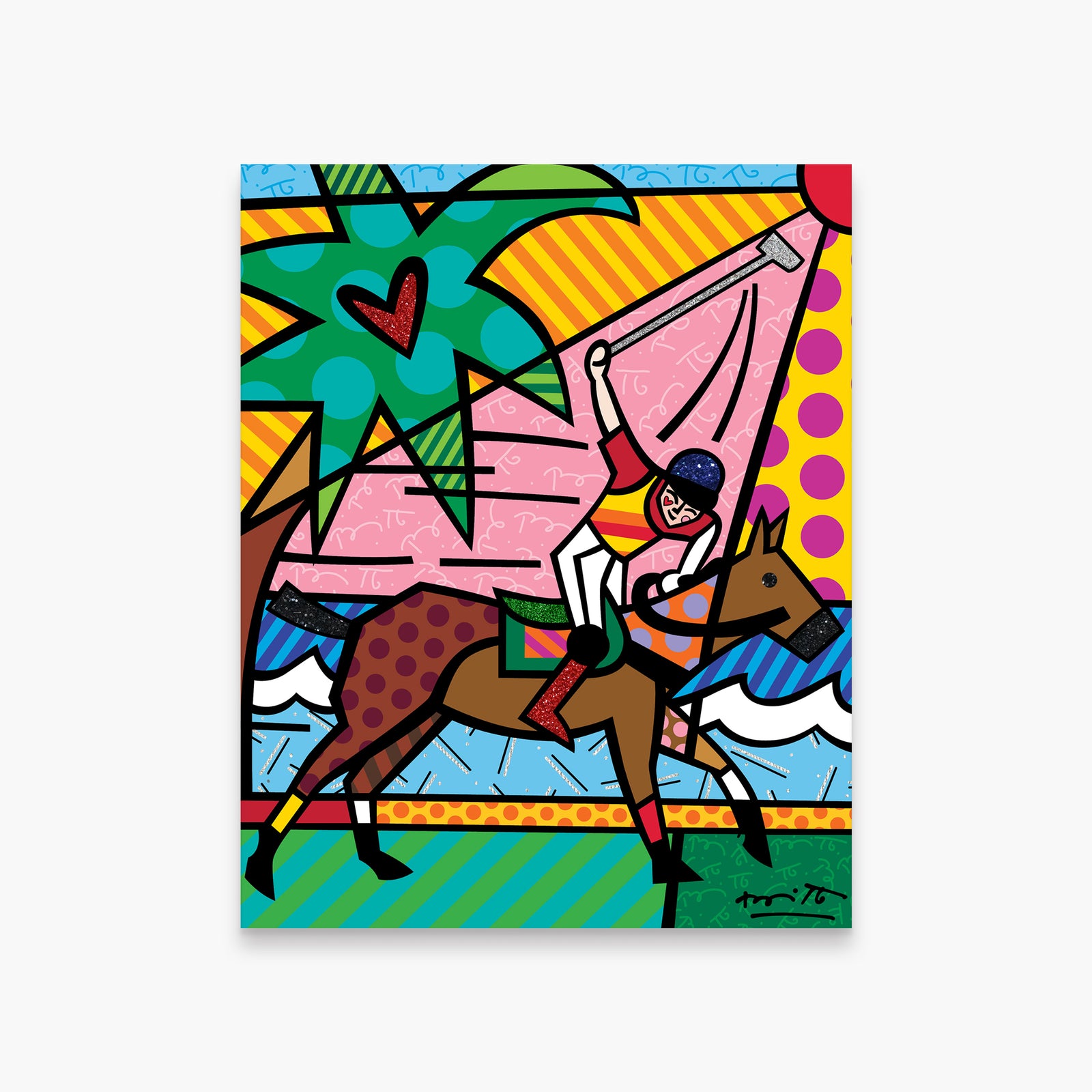 Miami Beach Polo - Limited Edition Print