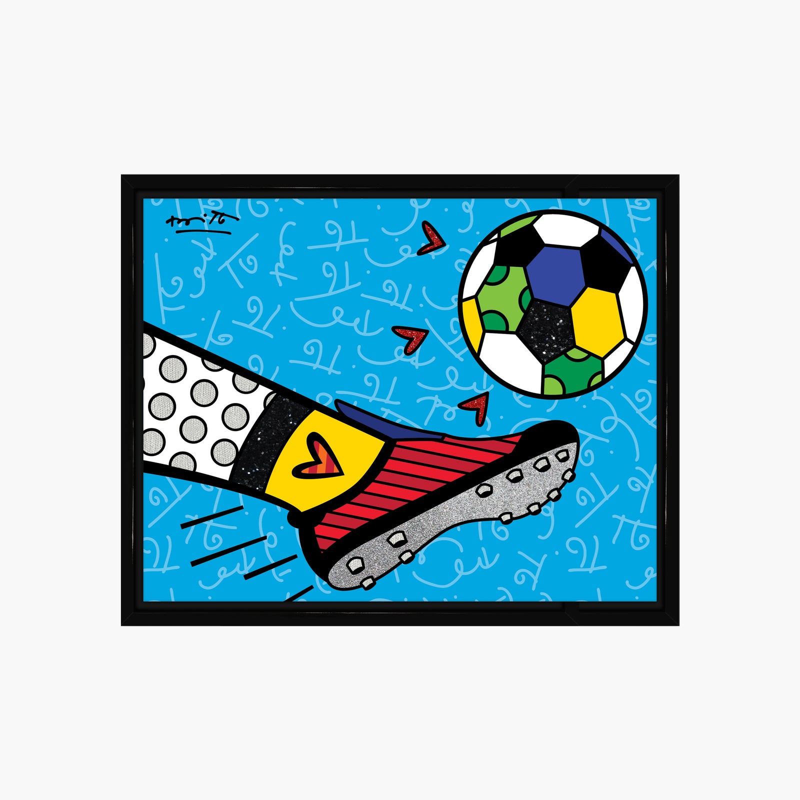 goalll limited edition print  colorful decorative collectible gift idea