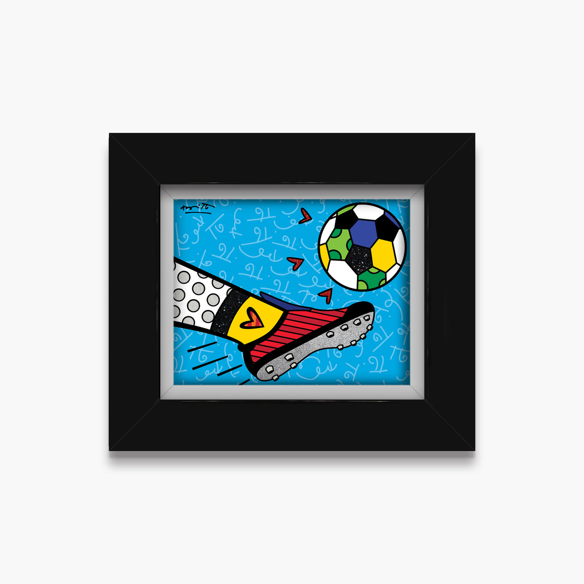 goalll limited edition print  artistic colorful design collectible