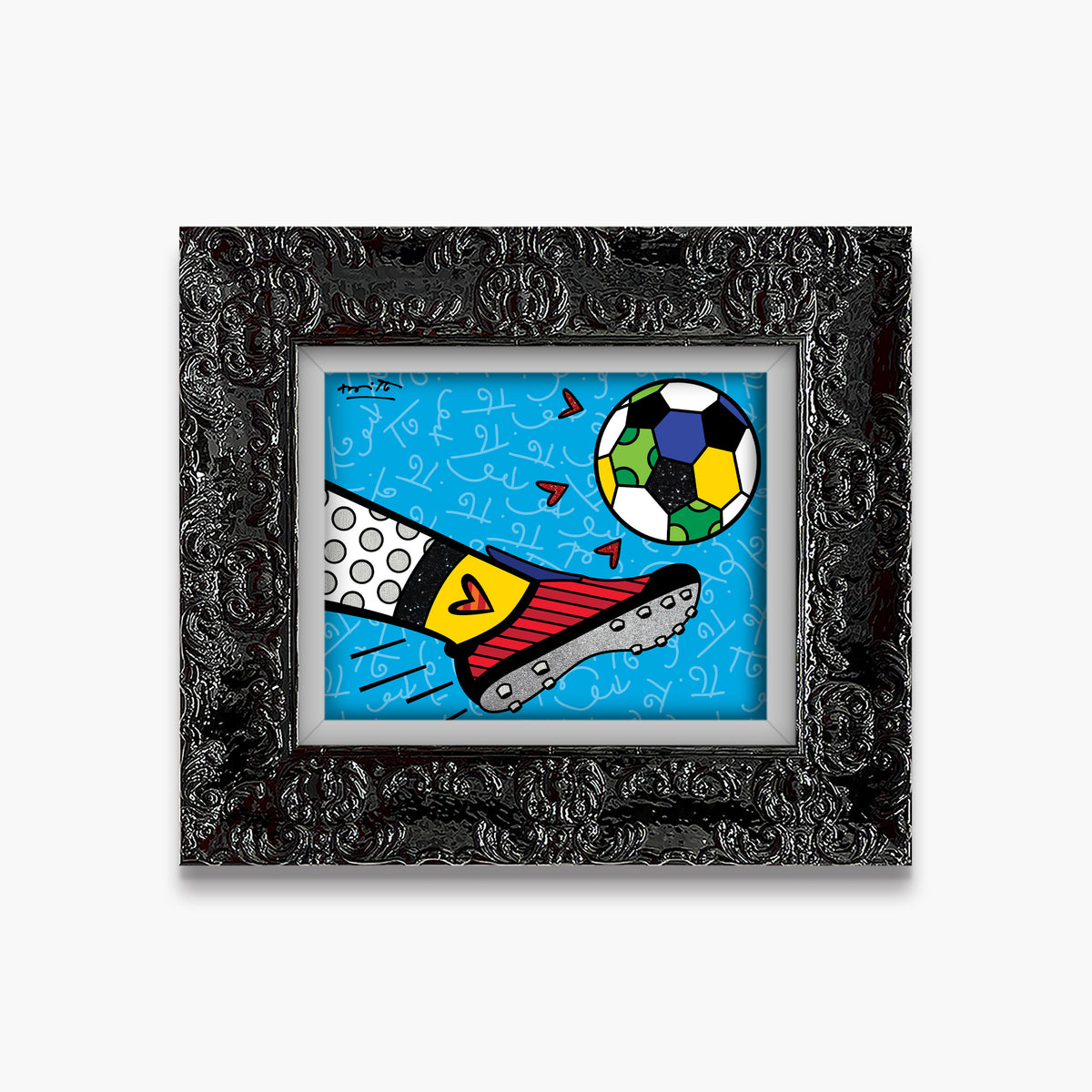 goalll limited edition print  artistic colorful design collectible