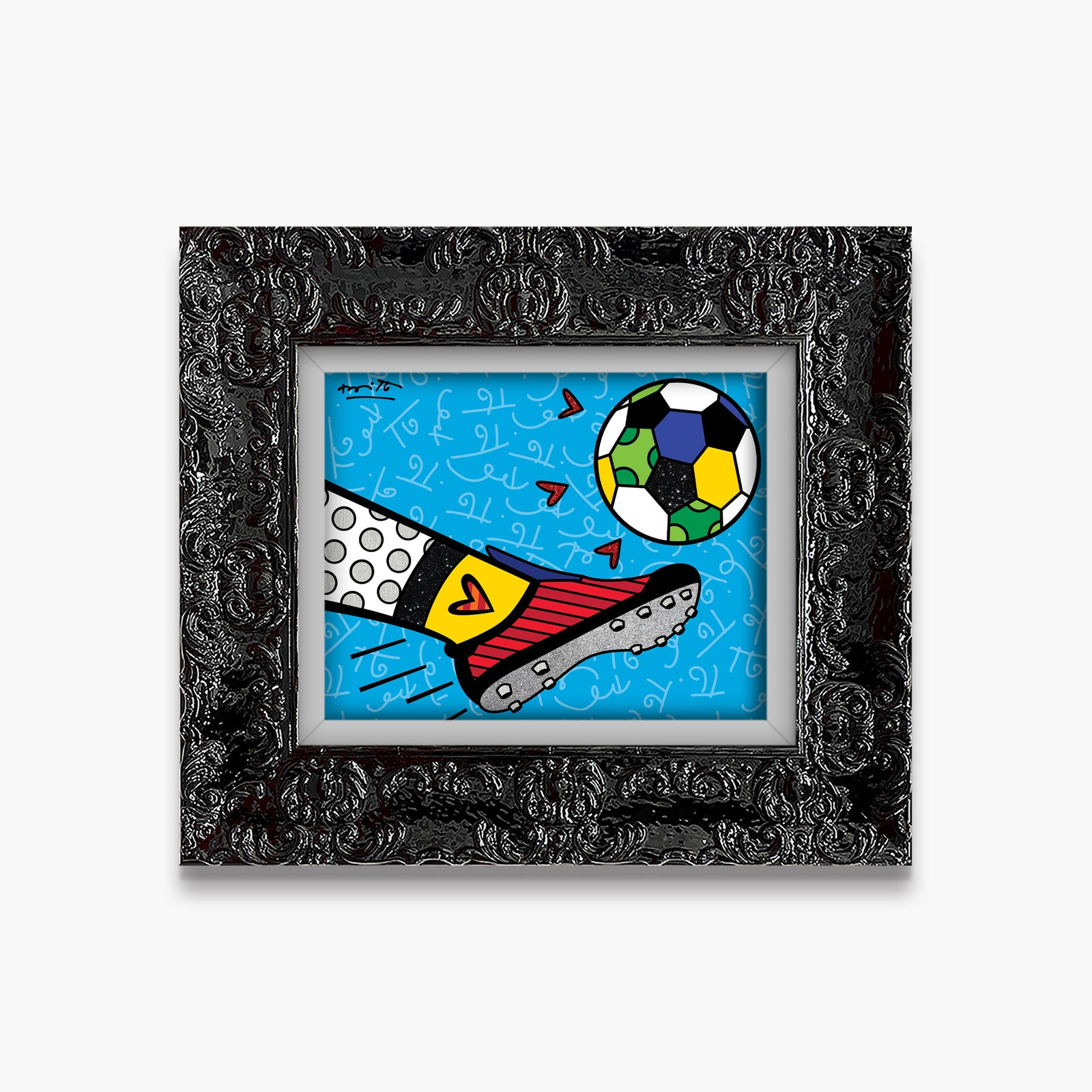 goalll limited edition print  artistic colorful design collectible