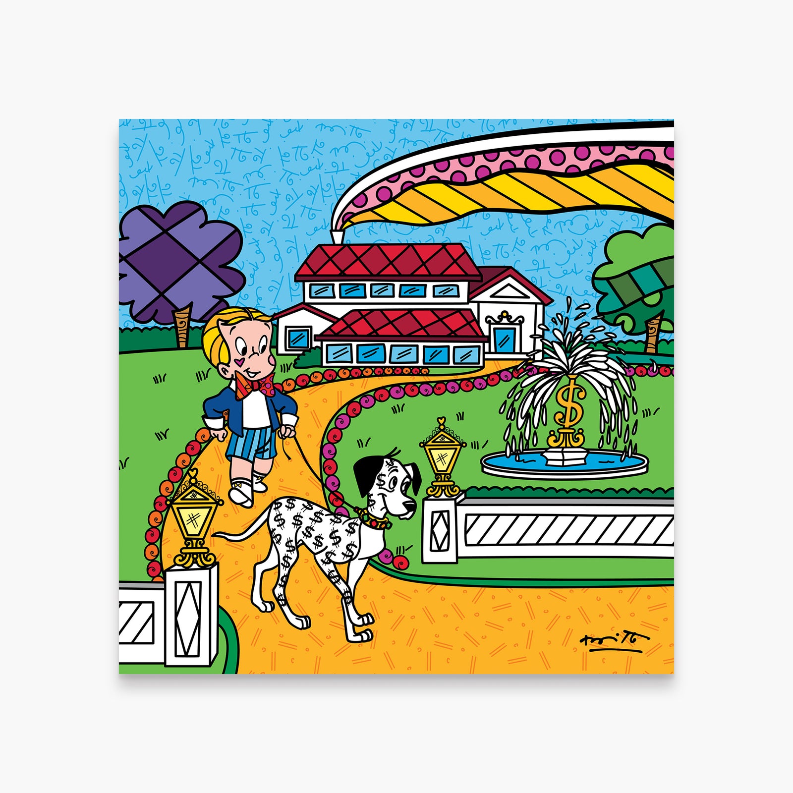 A Boy's Best Friend (Richie Rich NBCUniversal) - Limited Edition Print