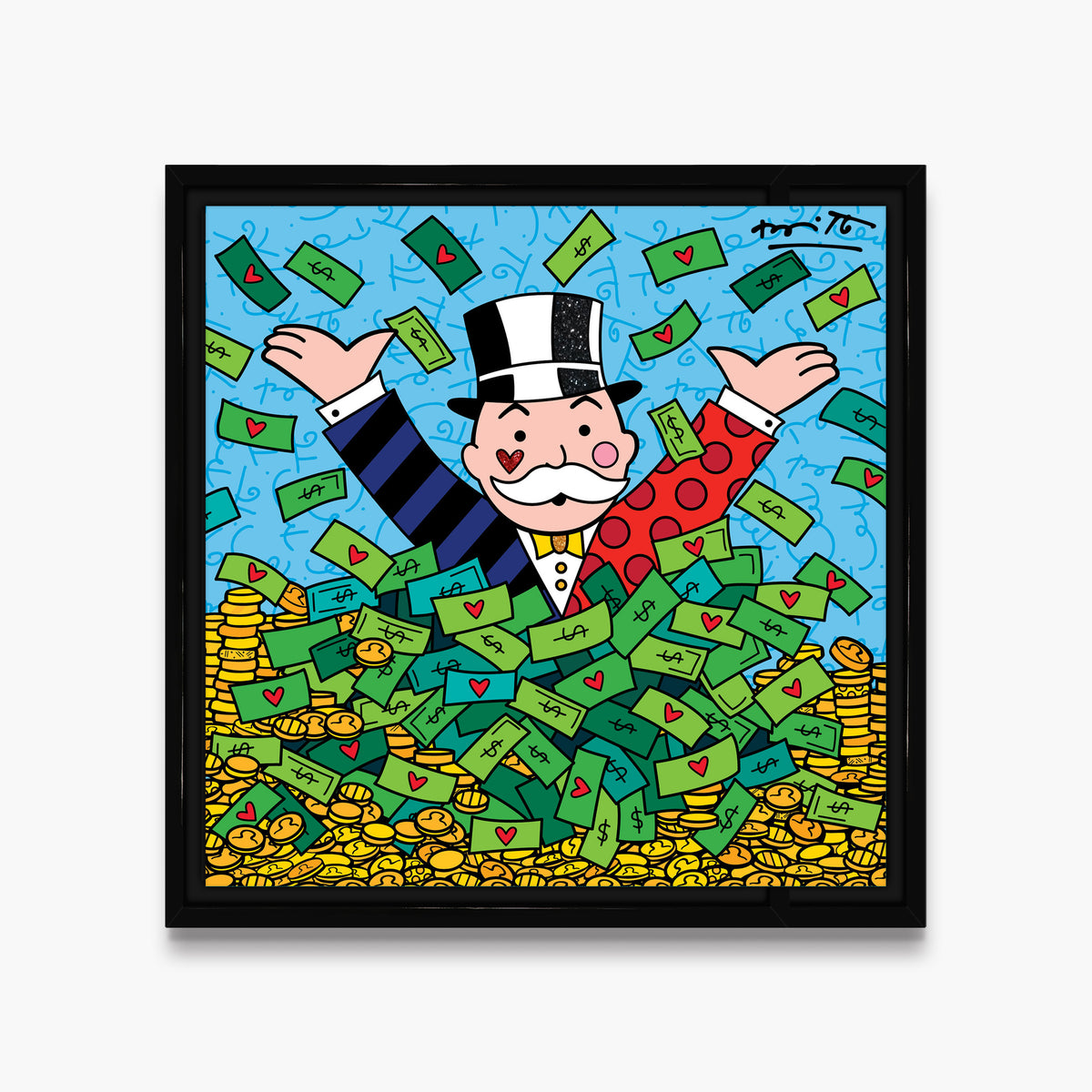 I Made It! (Monopoly By Britto) - Limited Edition Print