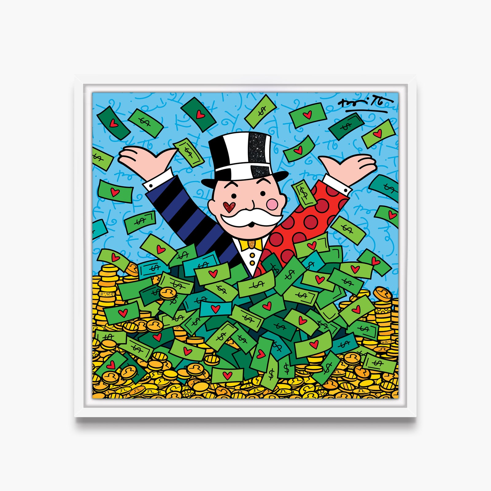 I Made It! (Monopoly By Britto) - Limited Edition Print