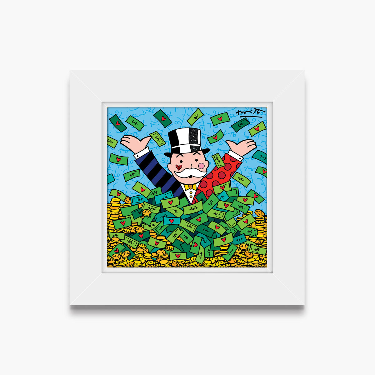 I Made It! (Monopoly By Britto) - Limited Edition Print