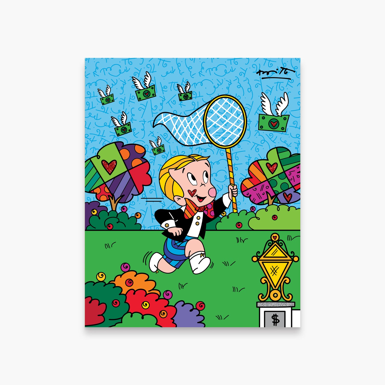 Chasing Your Dreams (Richie Rich NBCUniversal) - Limited Edition Print
