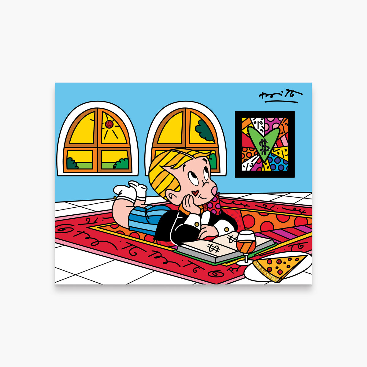 Thinking About You (Richie Rich NBCUniversal) - Limited Edition Print