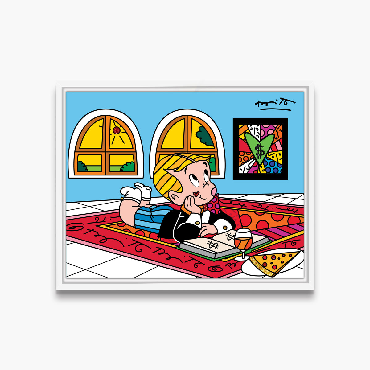 Thinking About You (Richie Rich NBCUniversal) - Limited Edition Print