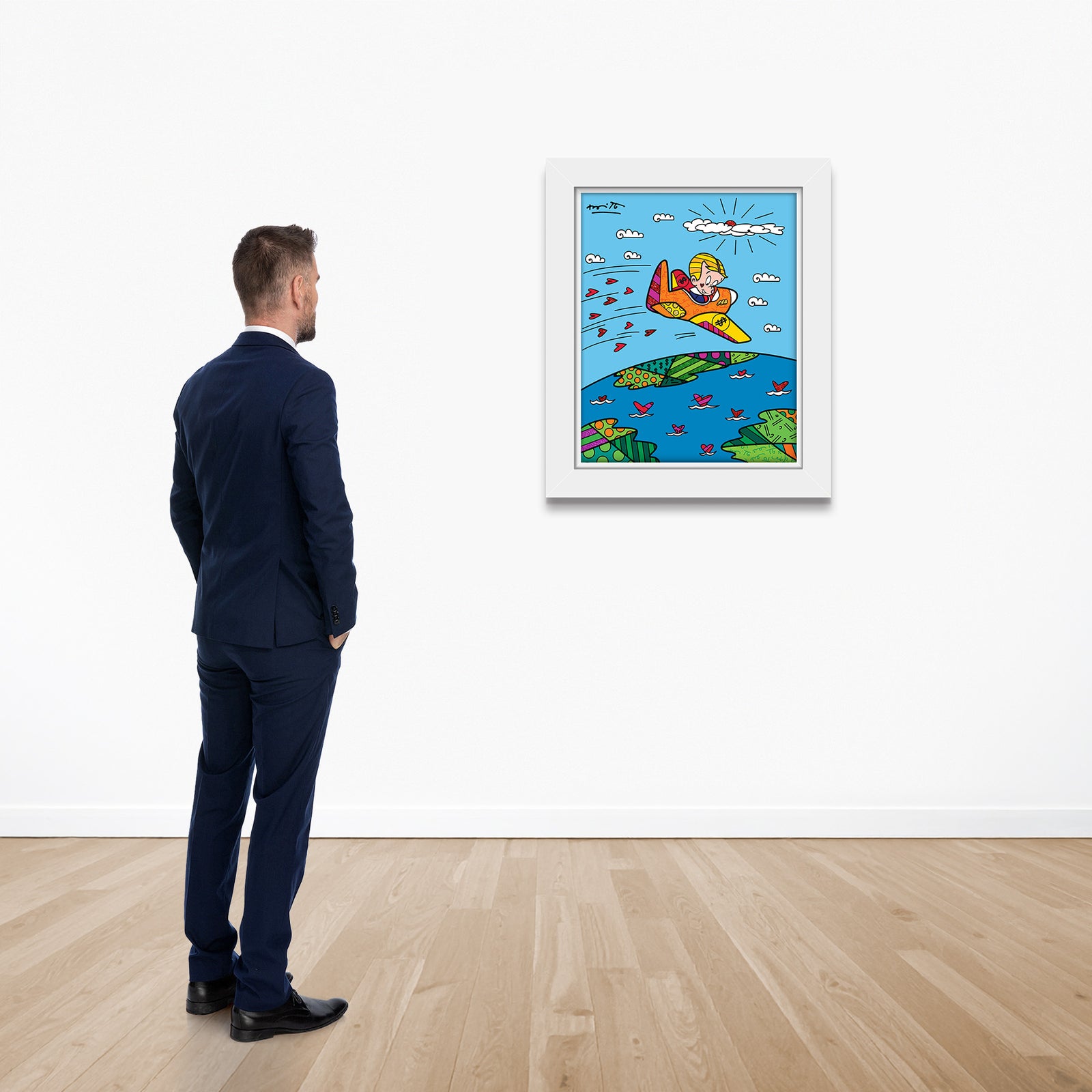 modern pop art at the top richie rich  vibrant home decor