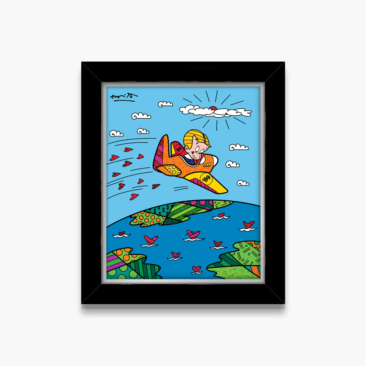 at the top richie rich  colorful decorative collectible gift idea