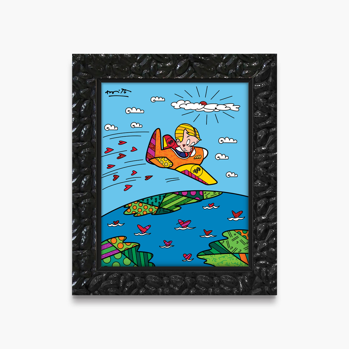 modern pop art at the top richie rich  vibrant home decor