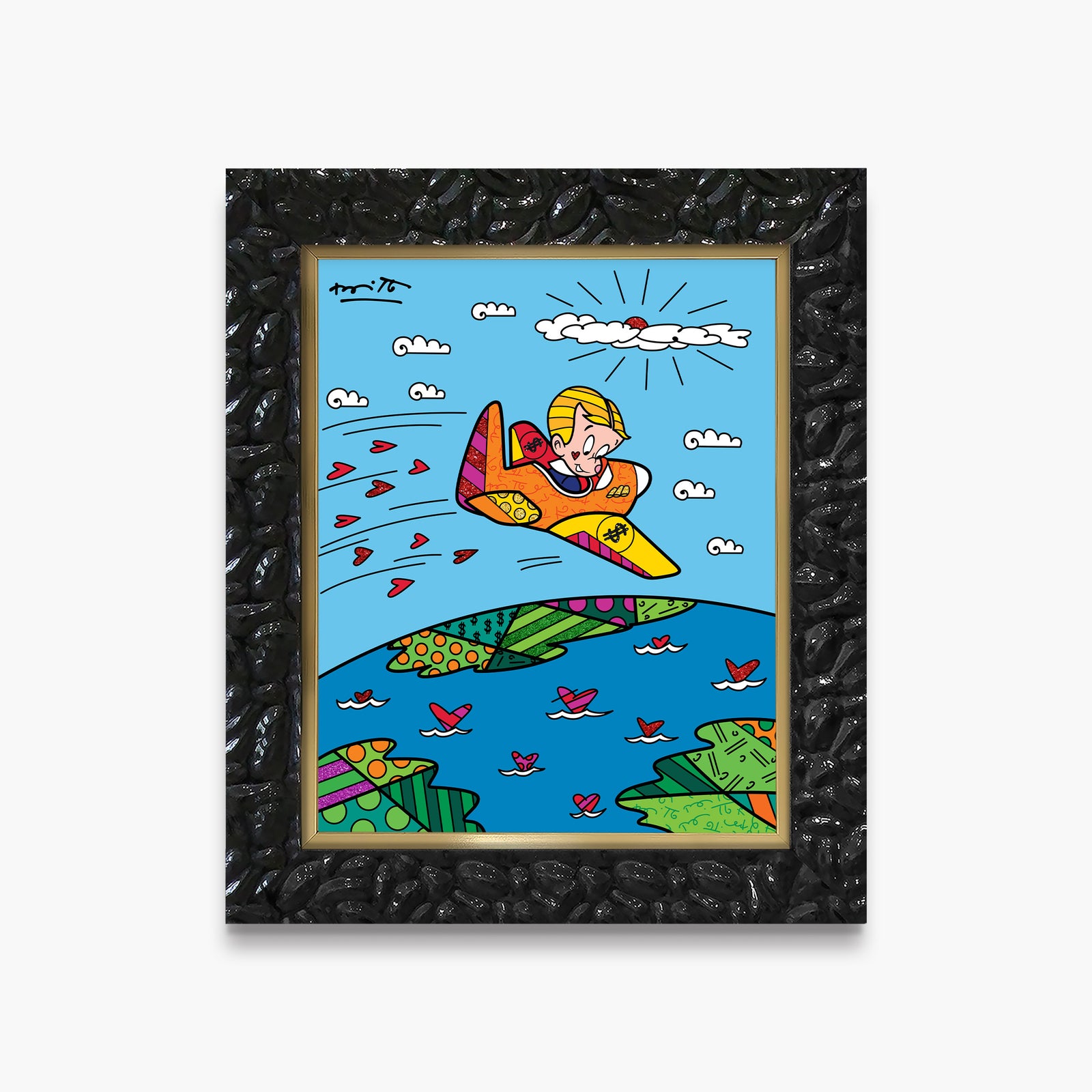 at the top richie rich  colorful decorative collectible gift idea