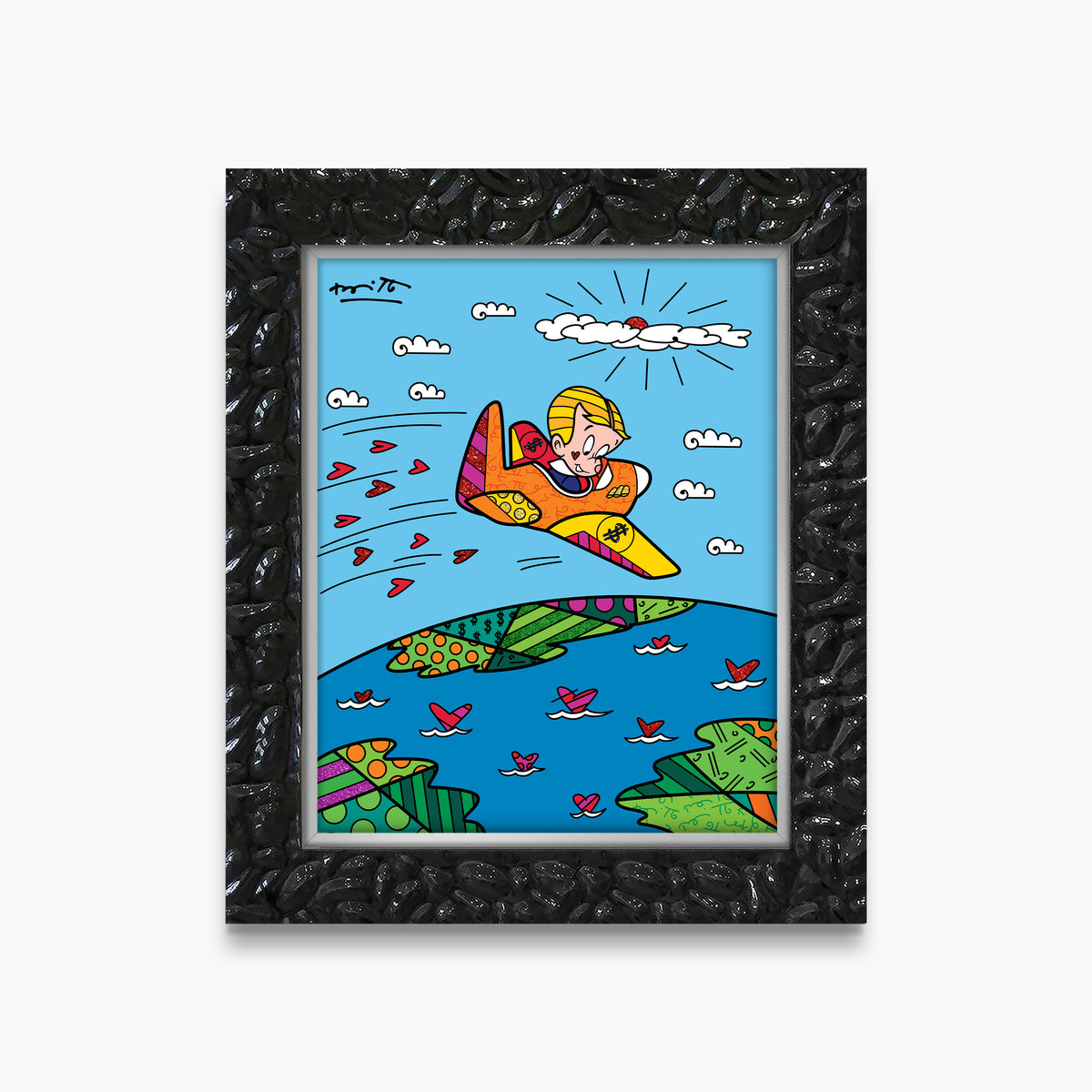 at the top richie rich  artistic colorful design collectible