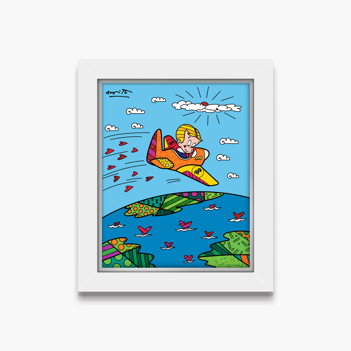 modern pop art at the top richie rich  vibrant home decor