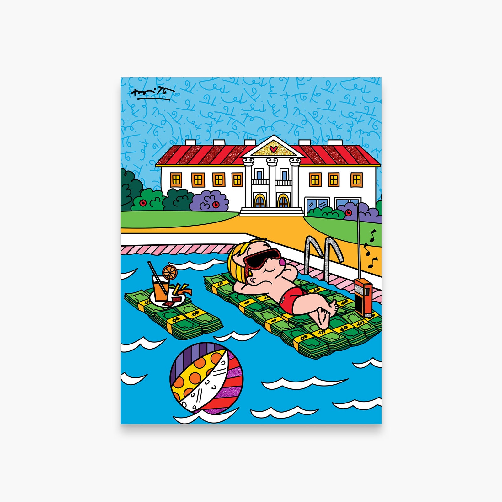 Life Is Good (Richie Rich NBCUniversal) - Limited Edition Print