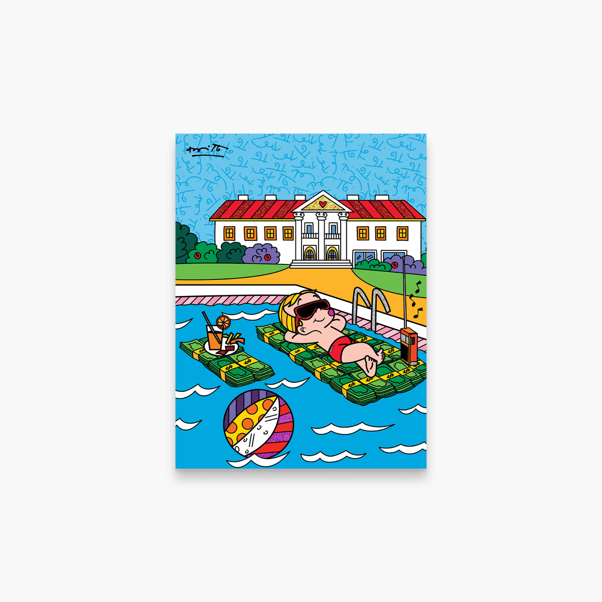 Life Is Good (Richie Rich NBCUniversal) - Limited Edition Print