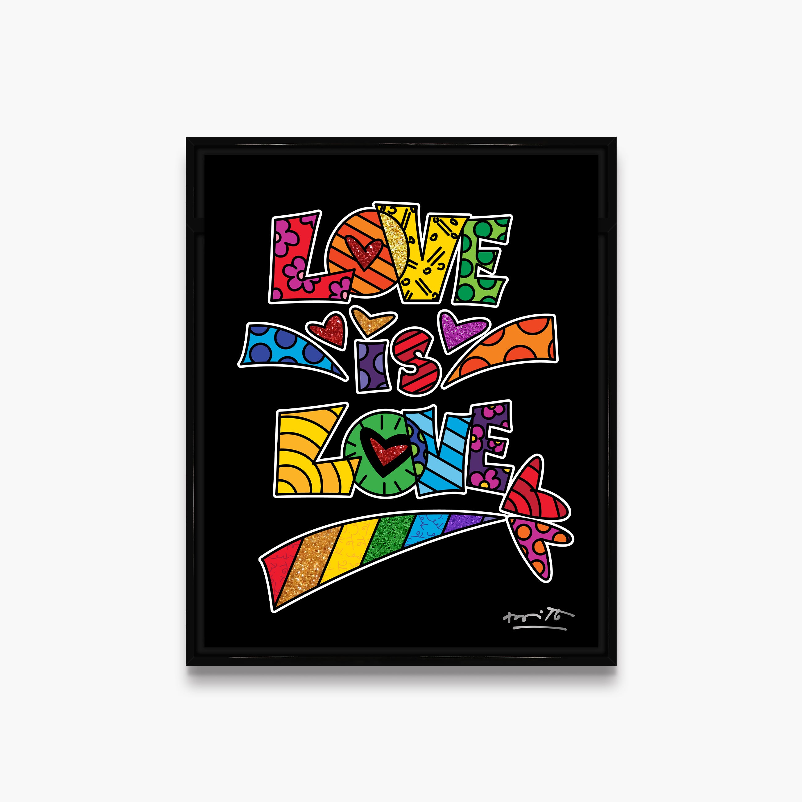 【R&B】Promysc Art Of Love Love is Love- Limited Edition Print - Shop Britto
