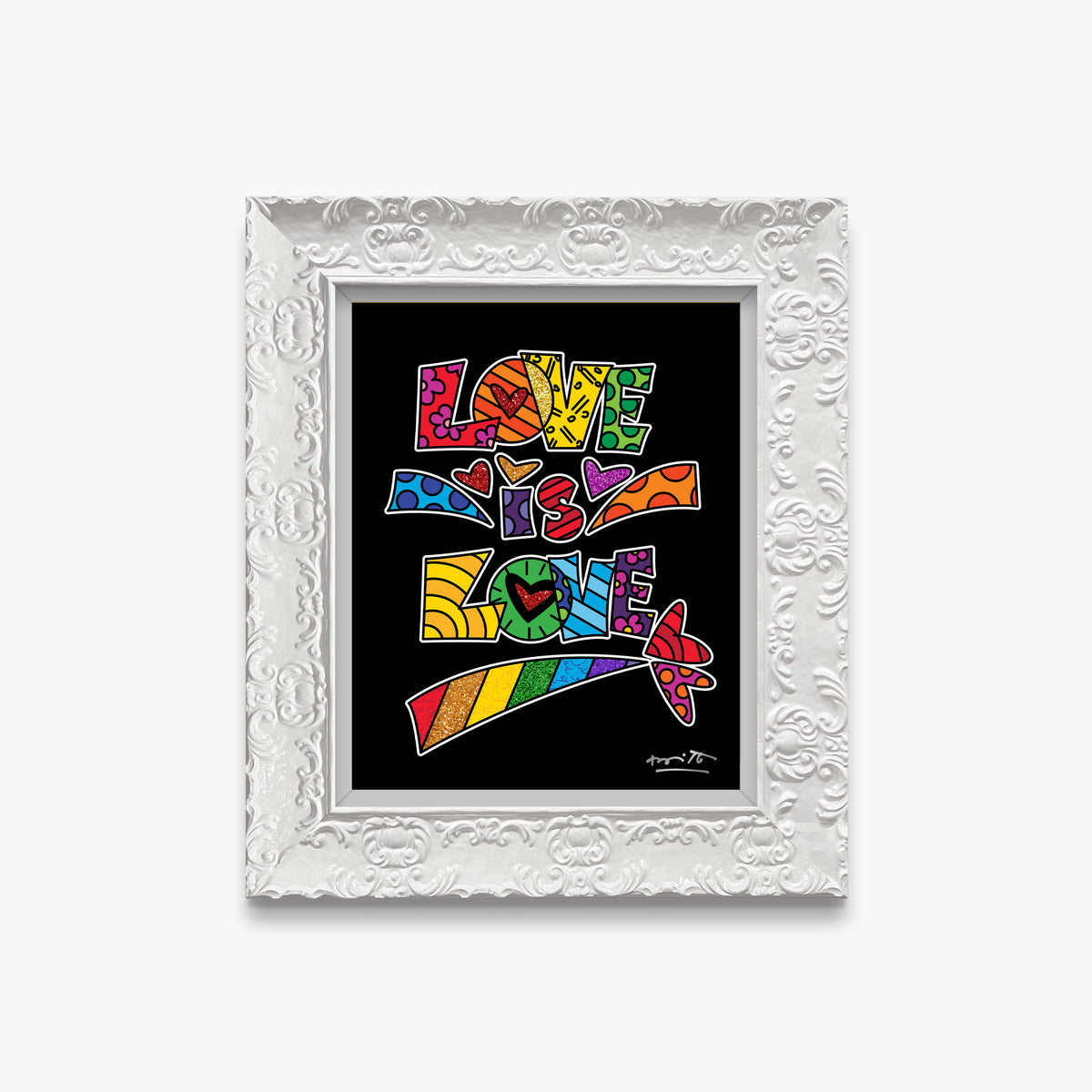 love is love limited edition  colorful decorative collectible gift idea