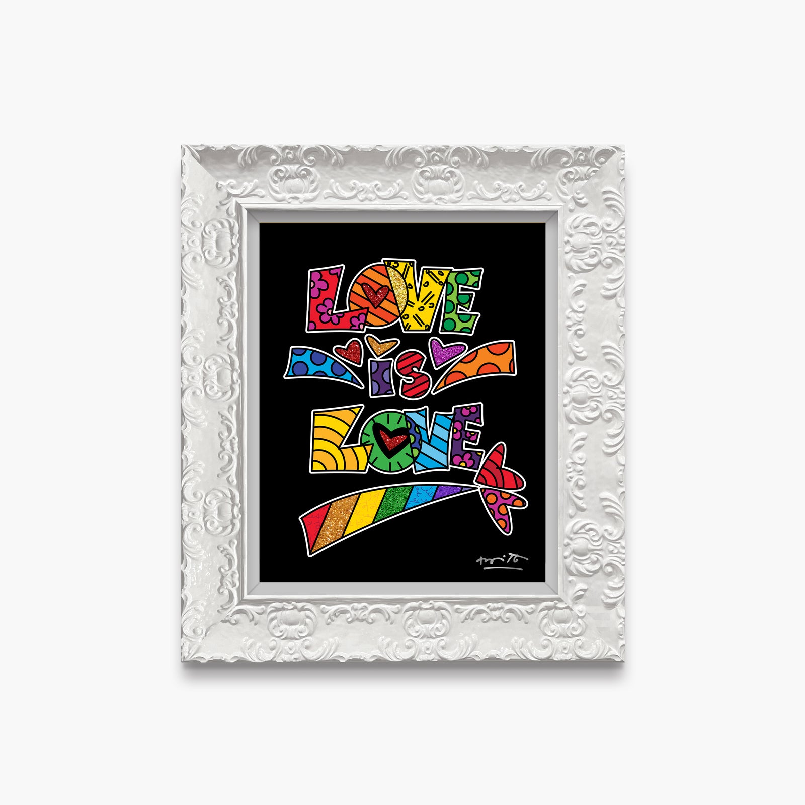 love is love limited edition  colorful decorative collectible gift idea