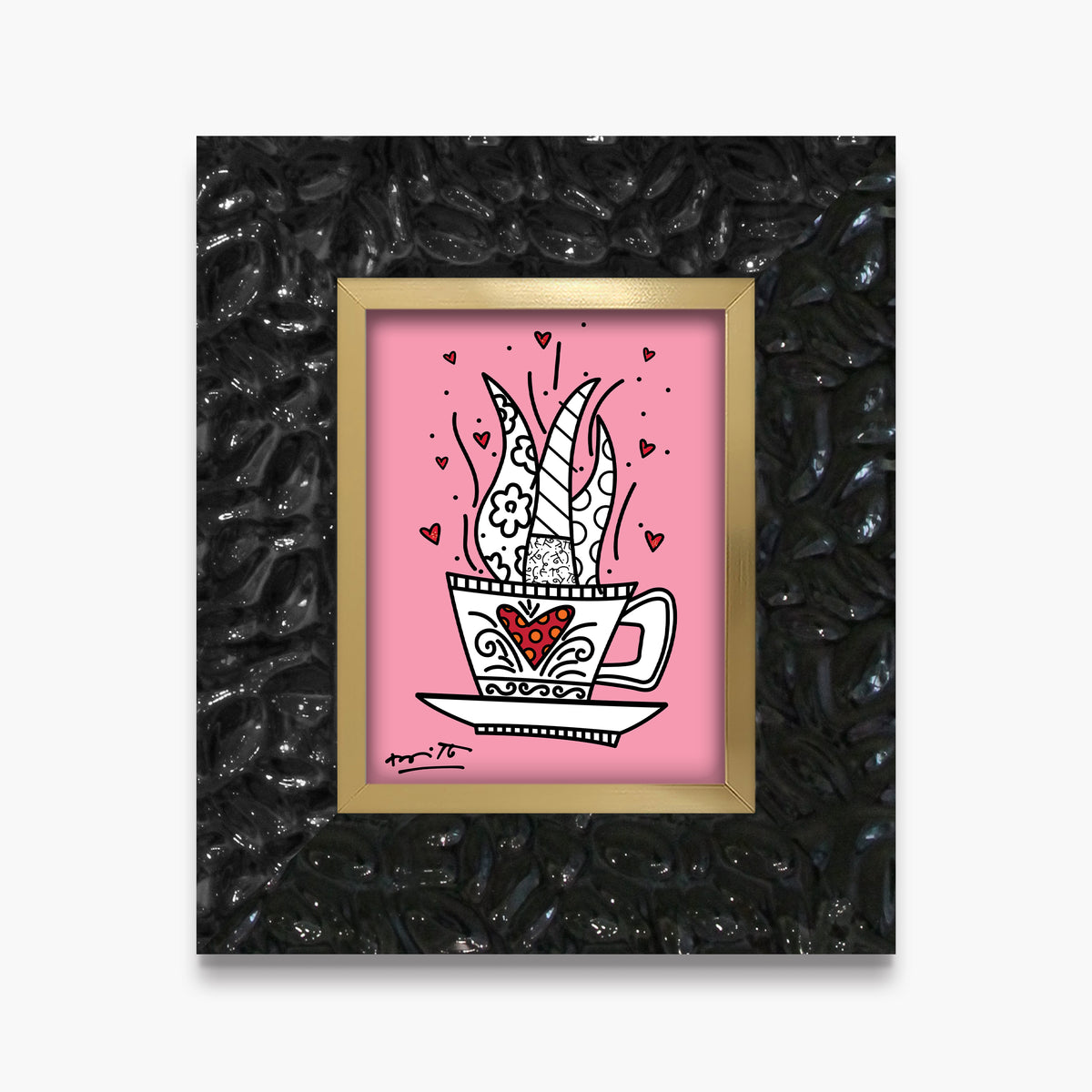 good morning pink limited edition  colorful decorative collectible gift idea