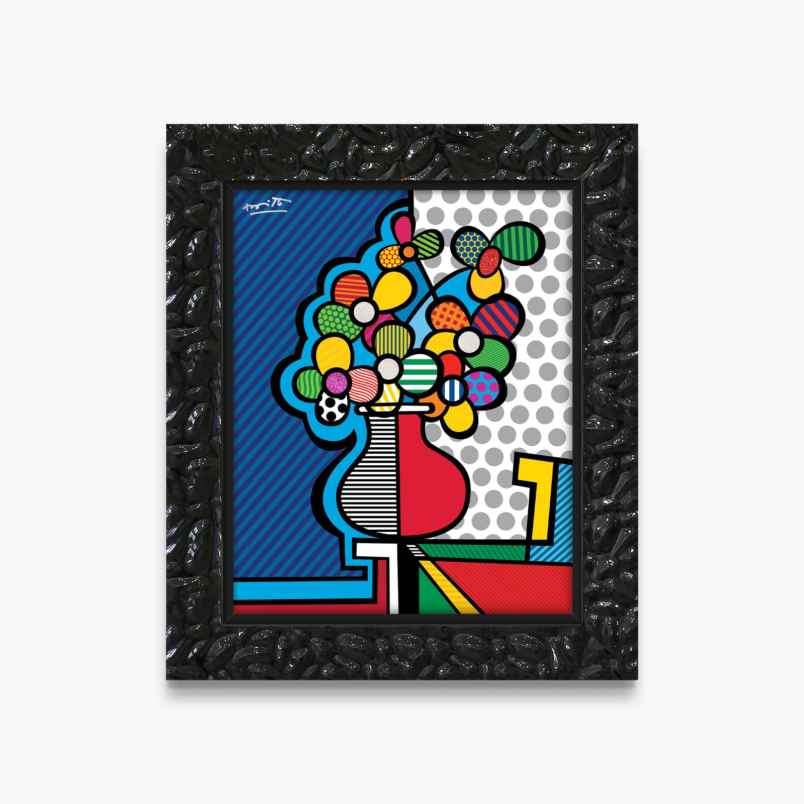 modern pop art american riviera limited edition print  vibrant home decor