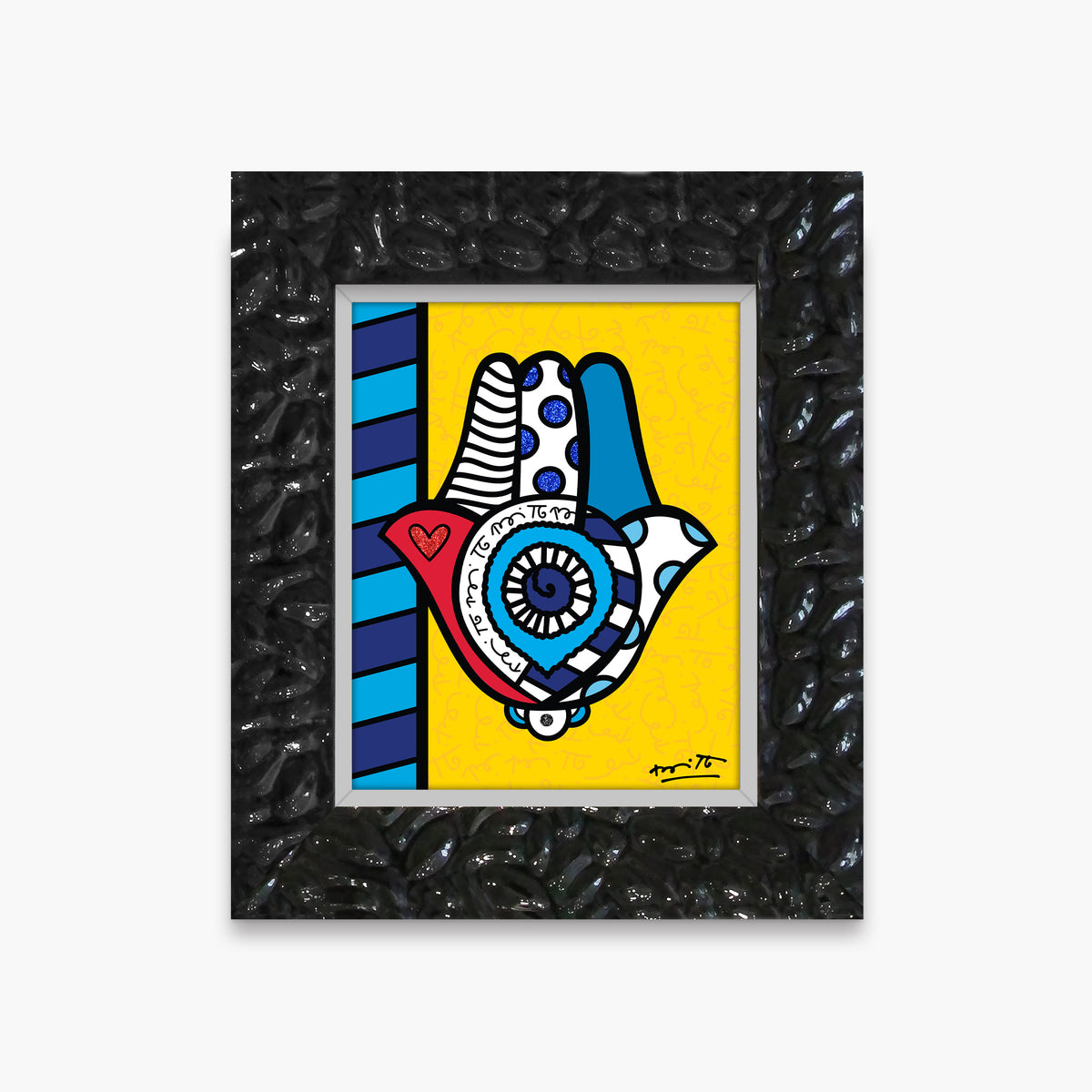 good luck limited edition print  artistic colorful design collectible