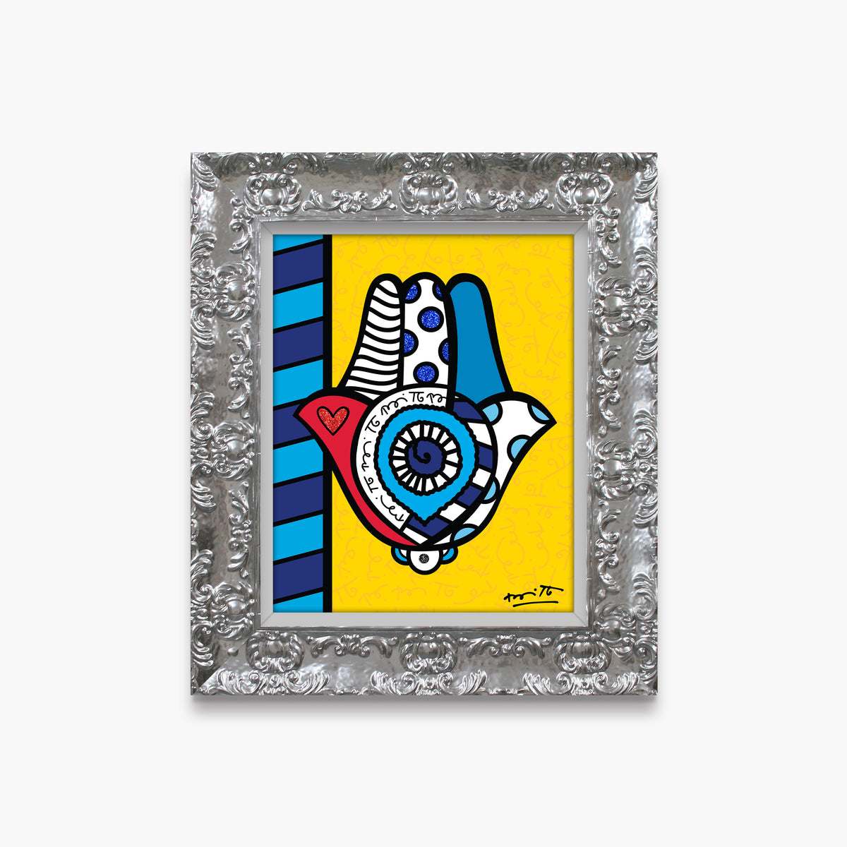 good luck limited edition print  colorful decorative collectible gift idea