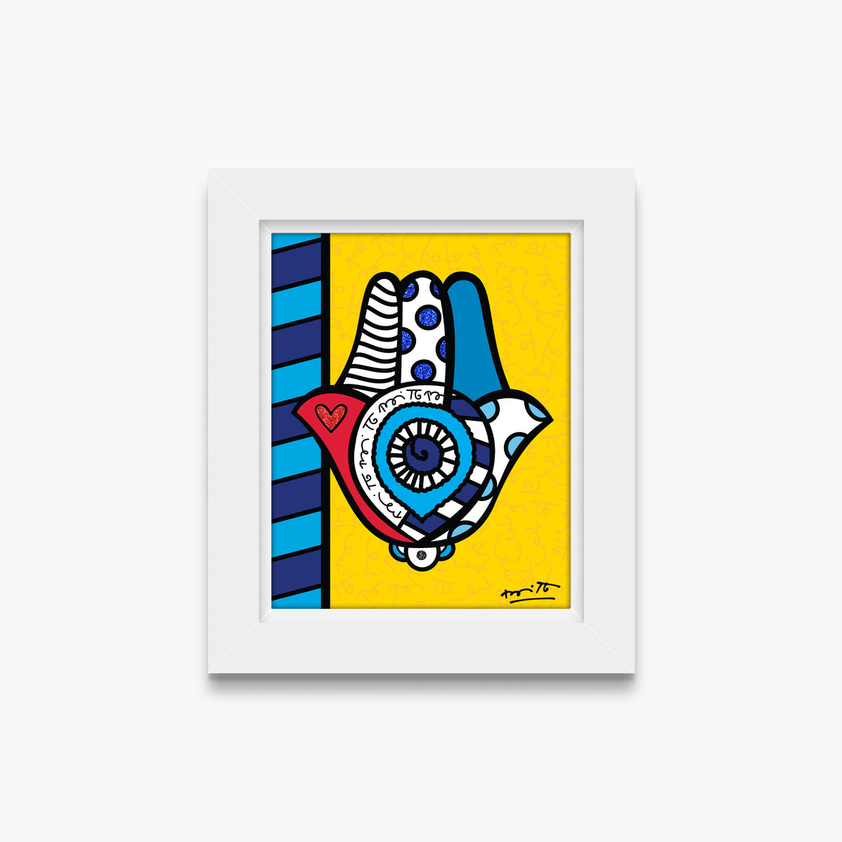 good luck limited edition print  colorful decorative collectible gift idea