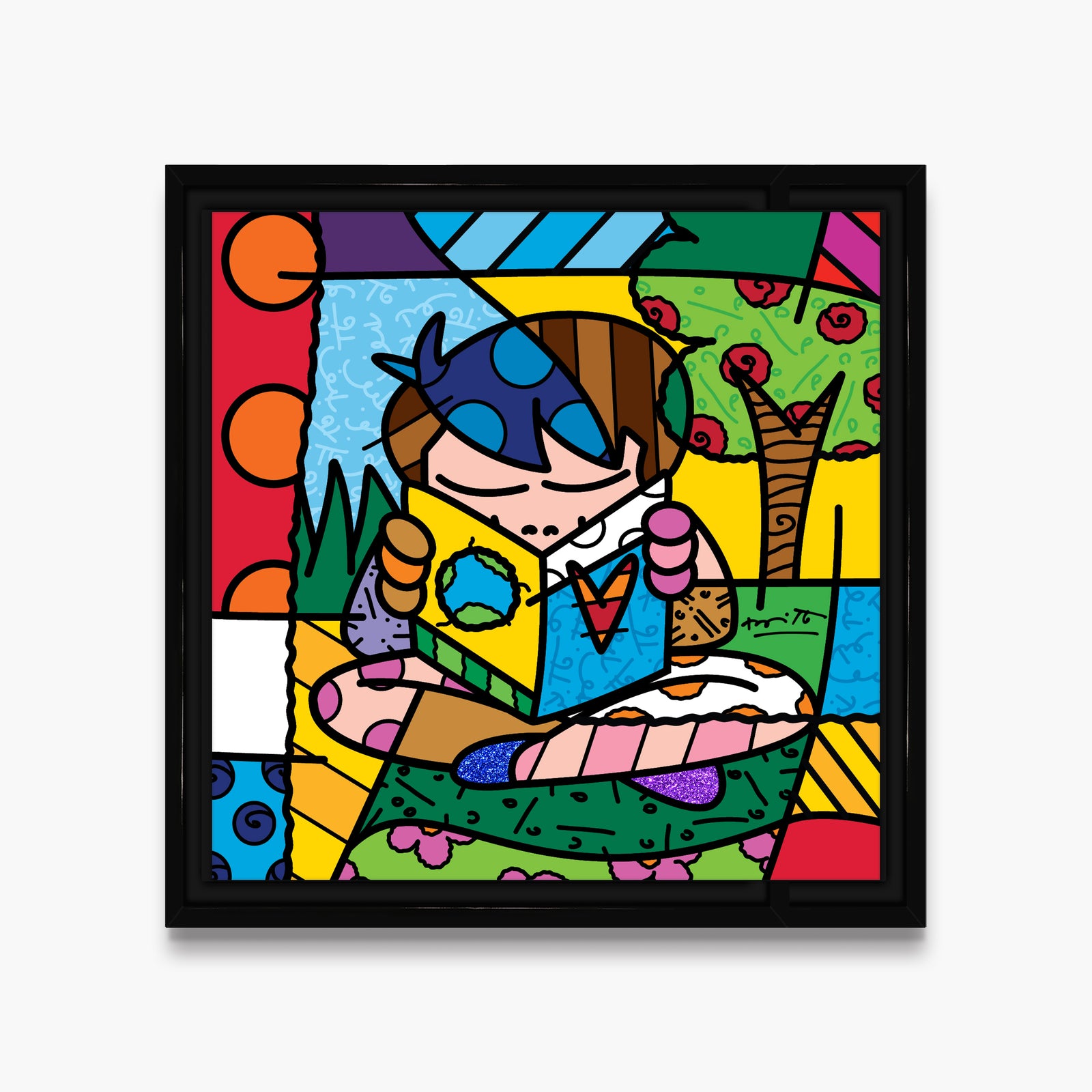 my journey limited edition print  artistic colorful design collectible