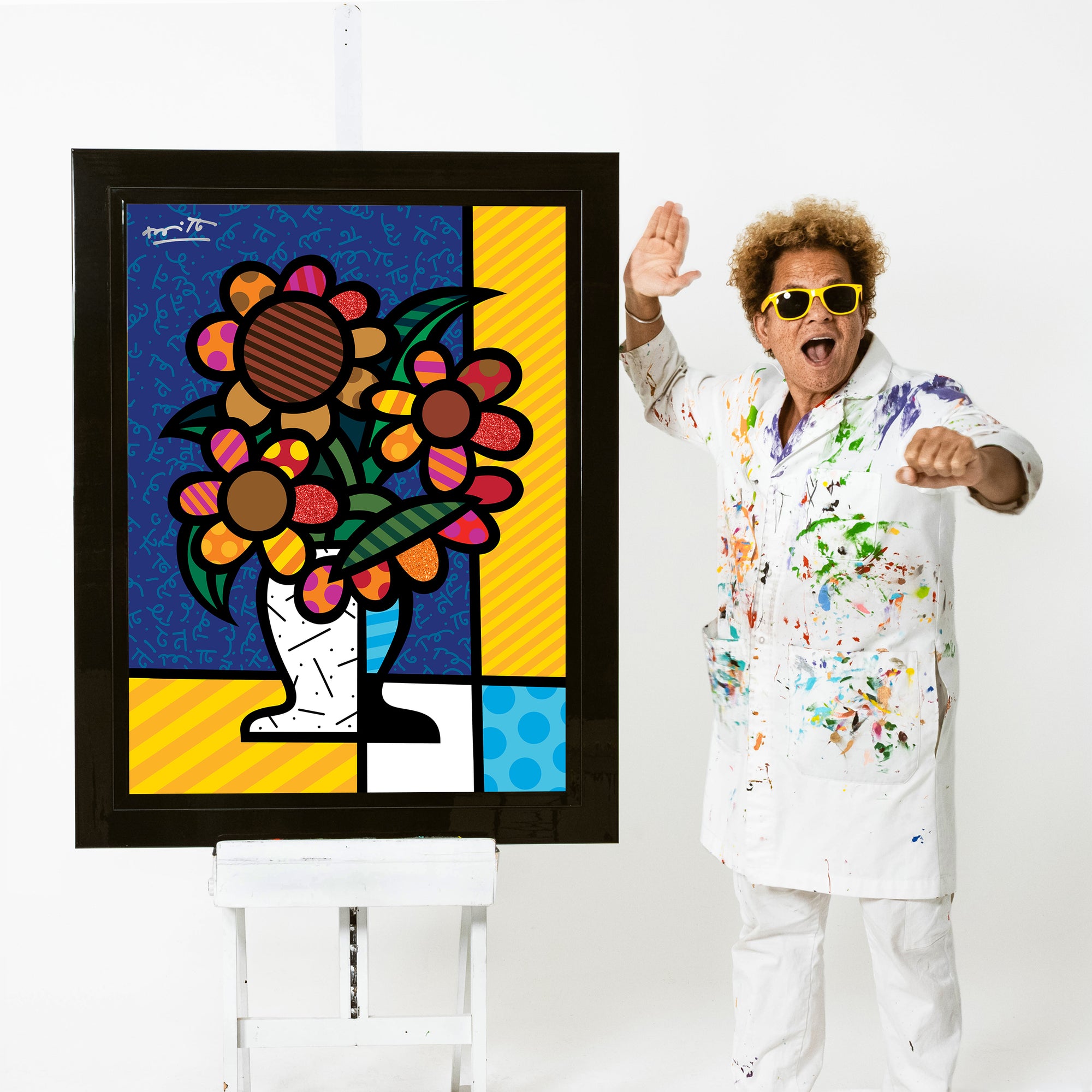 Romero Britto ロメロ DREAM ワードアート Dream Collectible Figurine