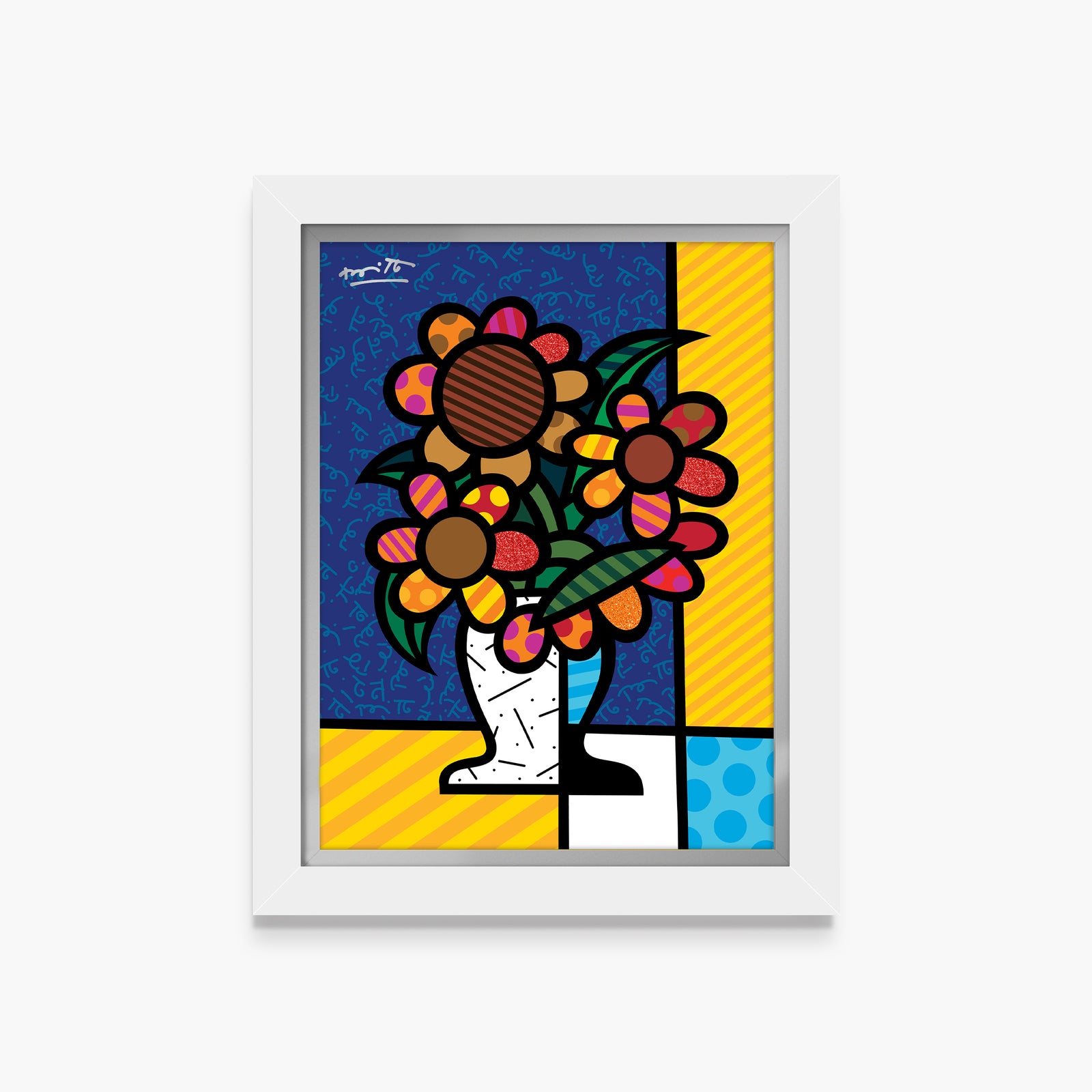 modern pop art rise shine limited edition print  vibrant home decor