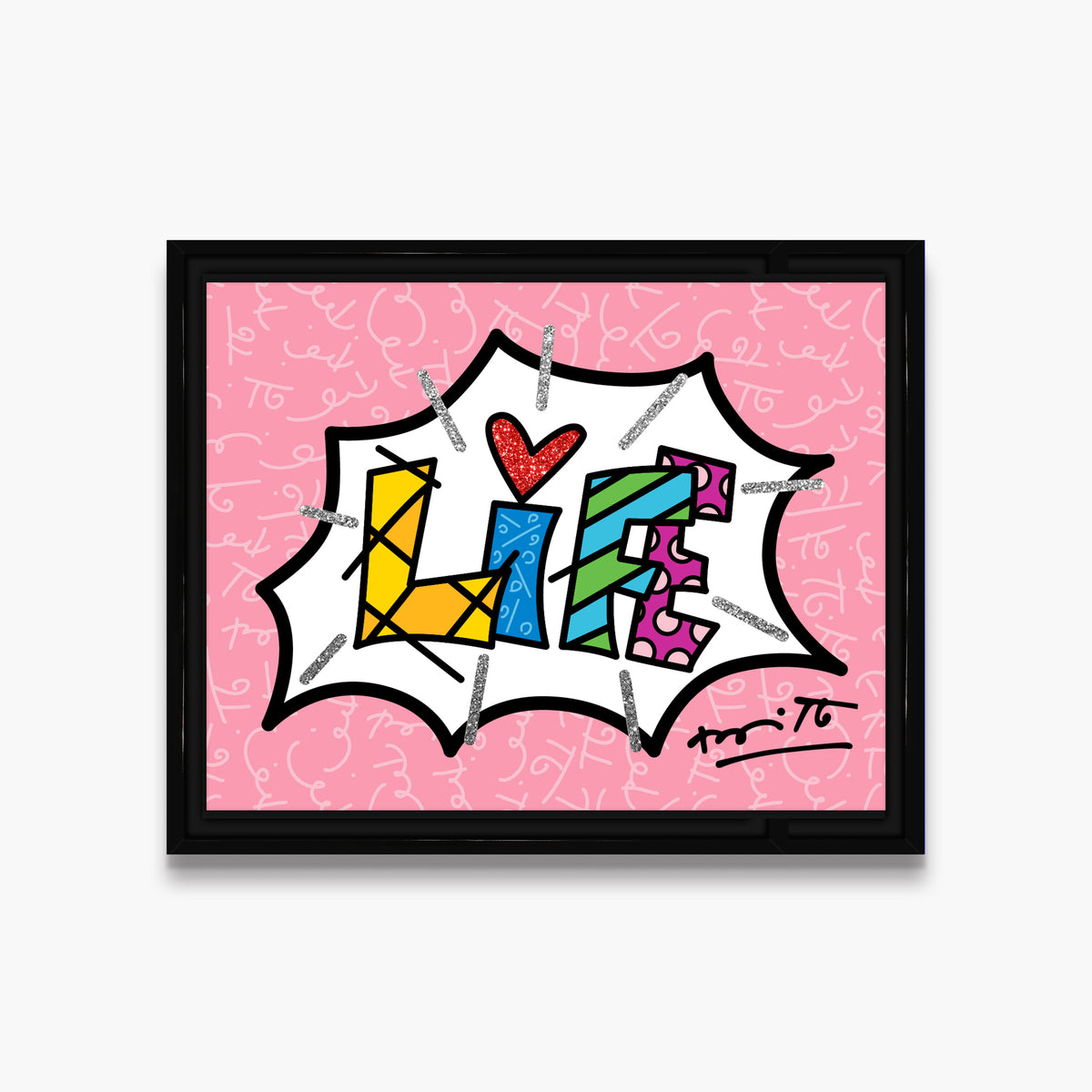 Dream Life (Pink Word) - Limited Edition Print