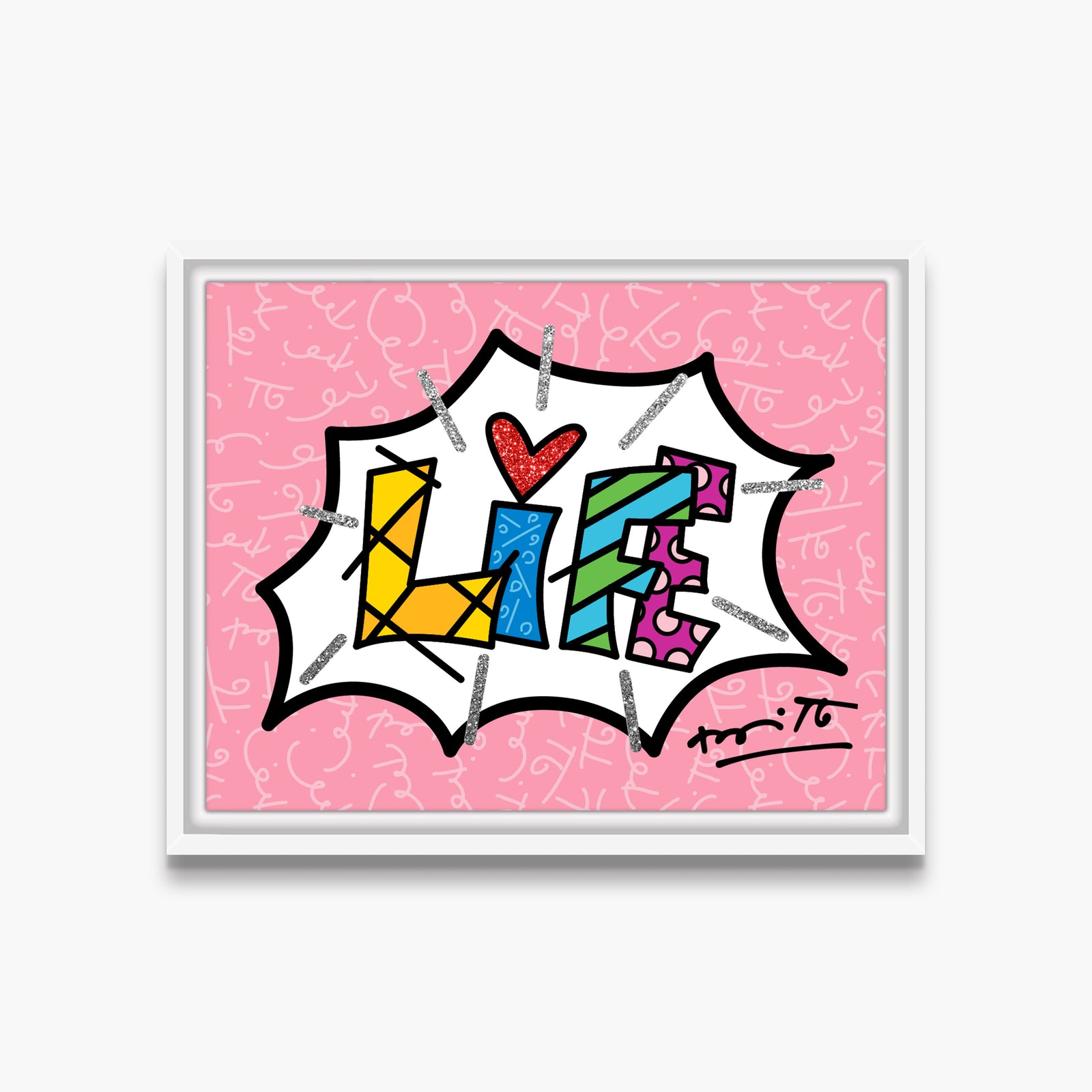 Dream Life (Pink Word) - Limited Edition Print