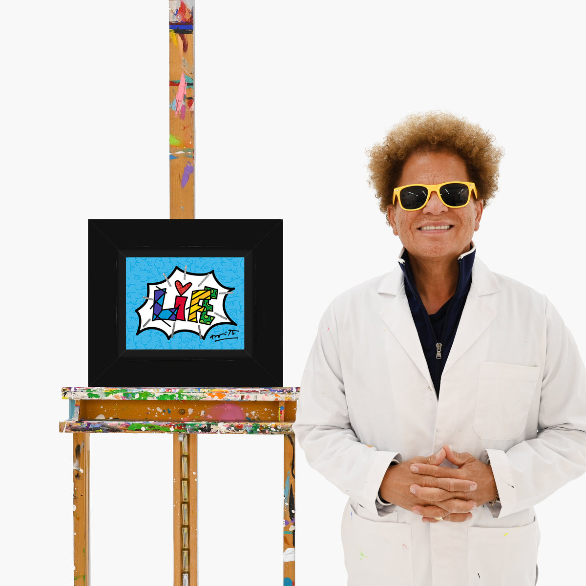 Dream Life (Blue Word) - Limited Edition Print
