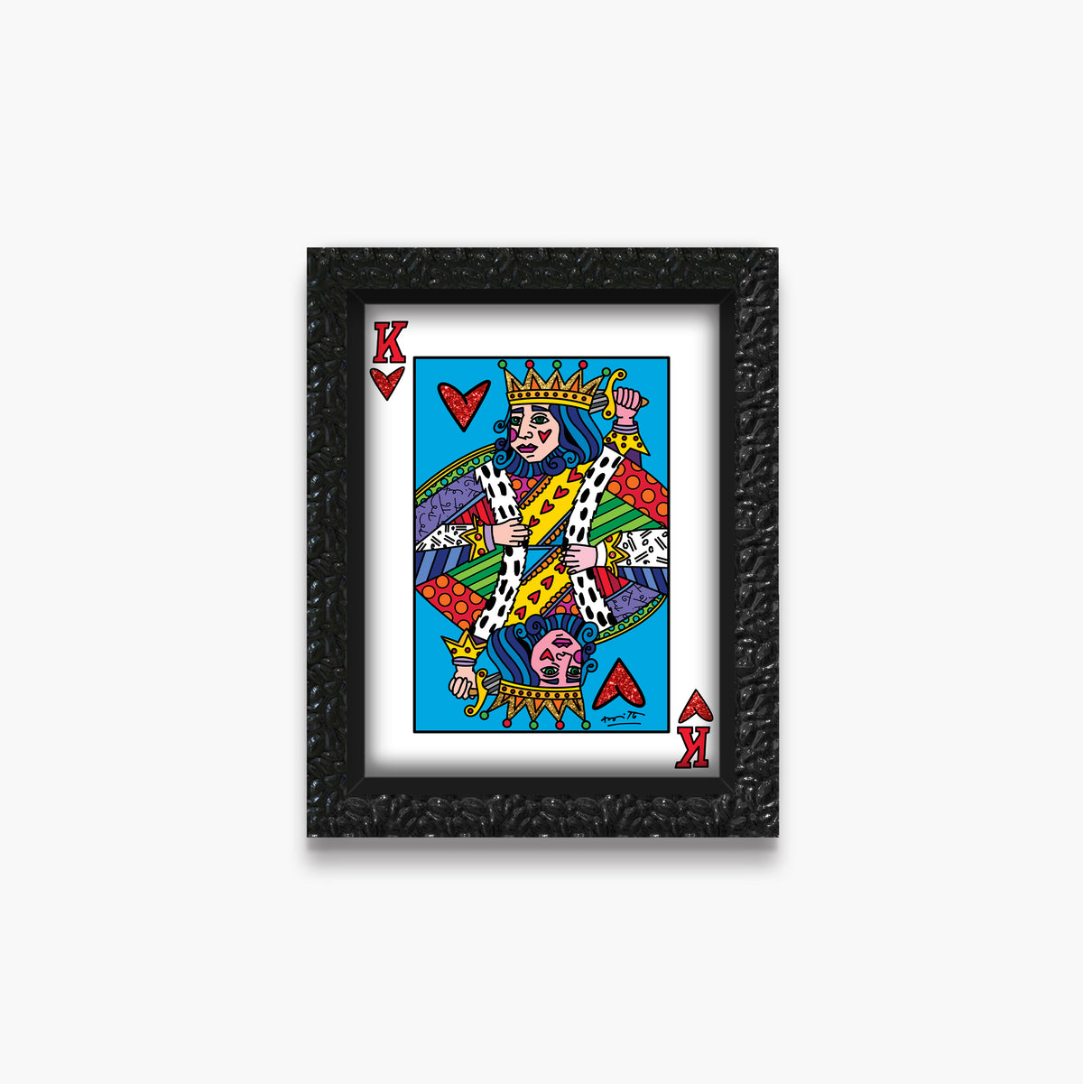 im the king limited edition  artistic colorful design collectible