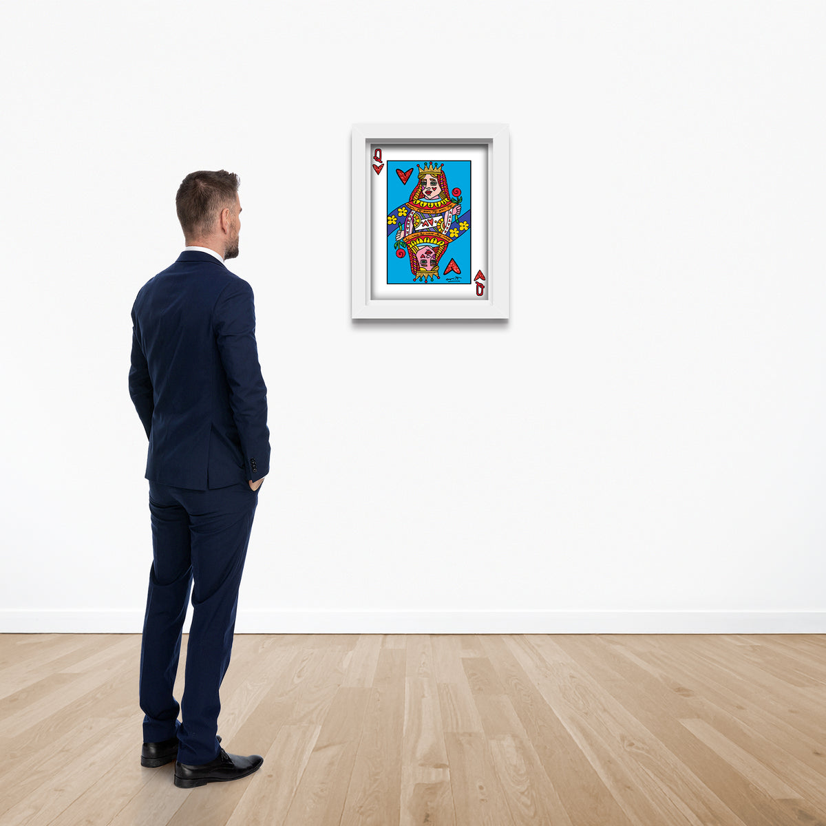 modern pop art im the queen limited edition  vibrant home decor