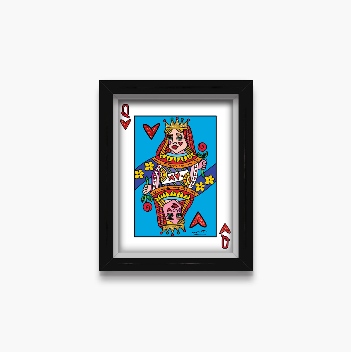 im the queen limited edition  artistic colorful design collectible