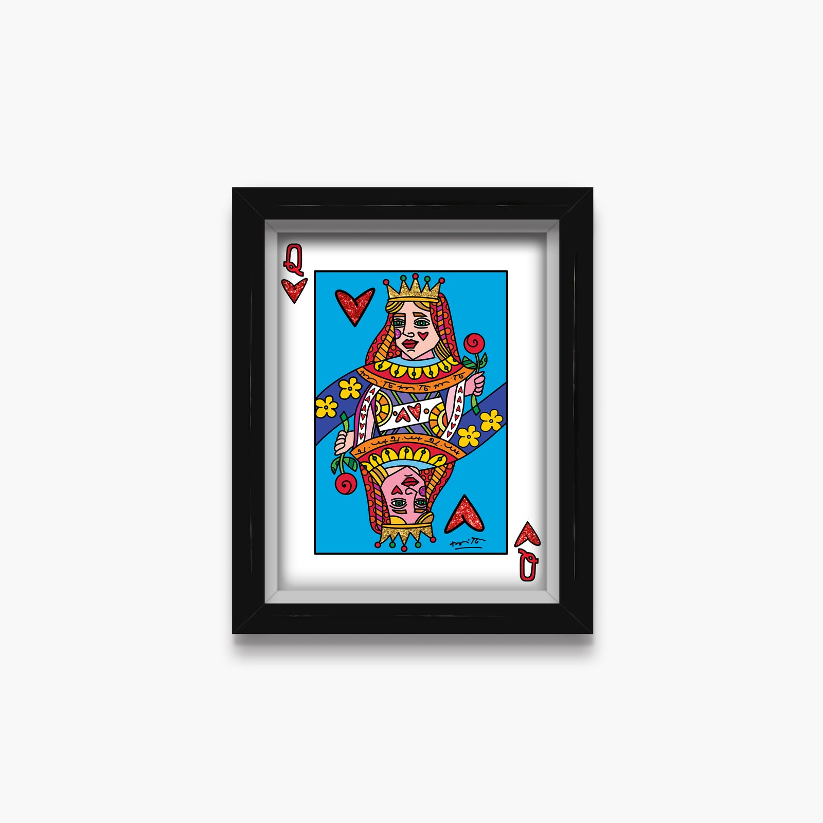 im the queen limited edition  artistic colorful design collectible