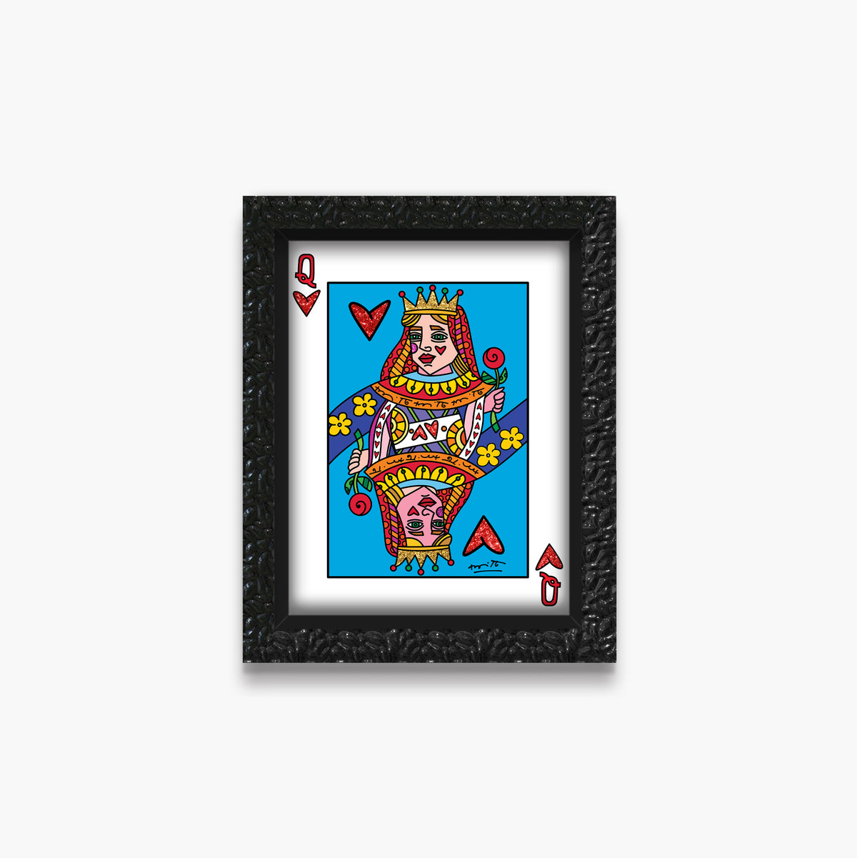 im the queen limited edition  artistic colorful design collectible